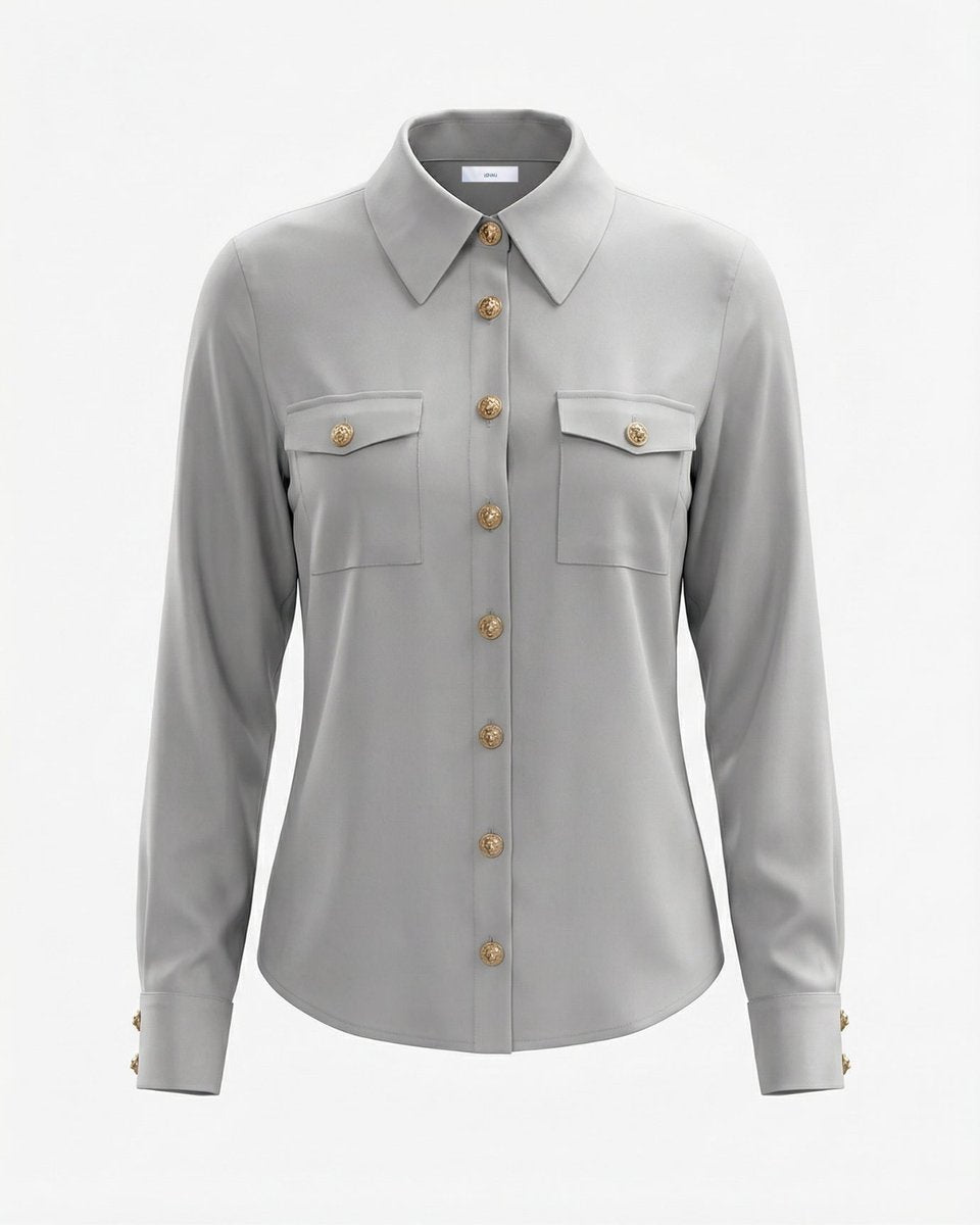 Man and woman modeling refined capsule wardrobe pieces in quiet luxury neutral palette