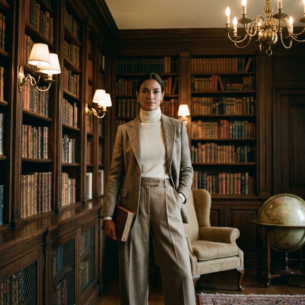 Couple in refined minimalist outfits showcasing quiet luxury and timeless elegance