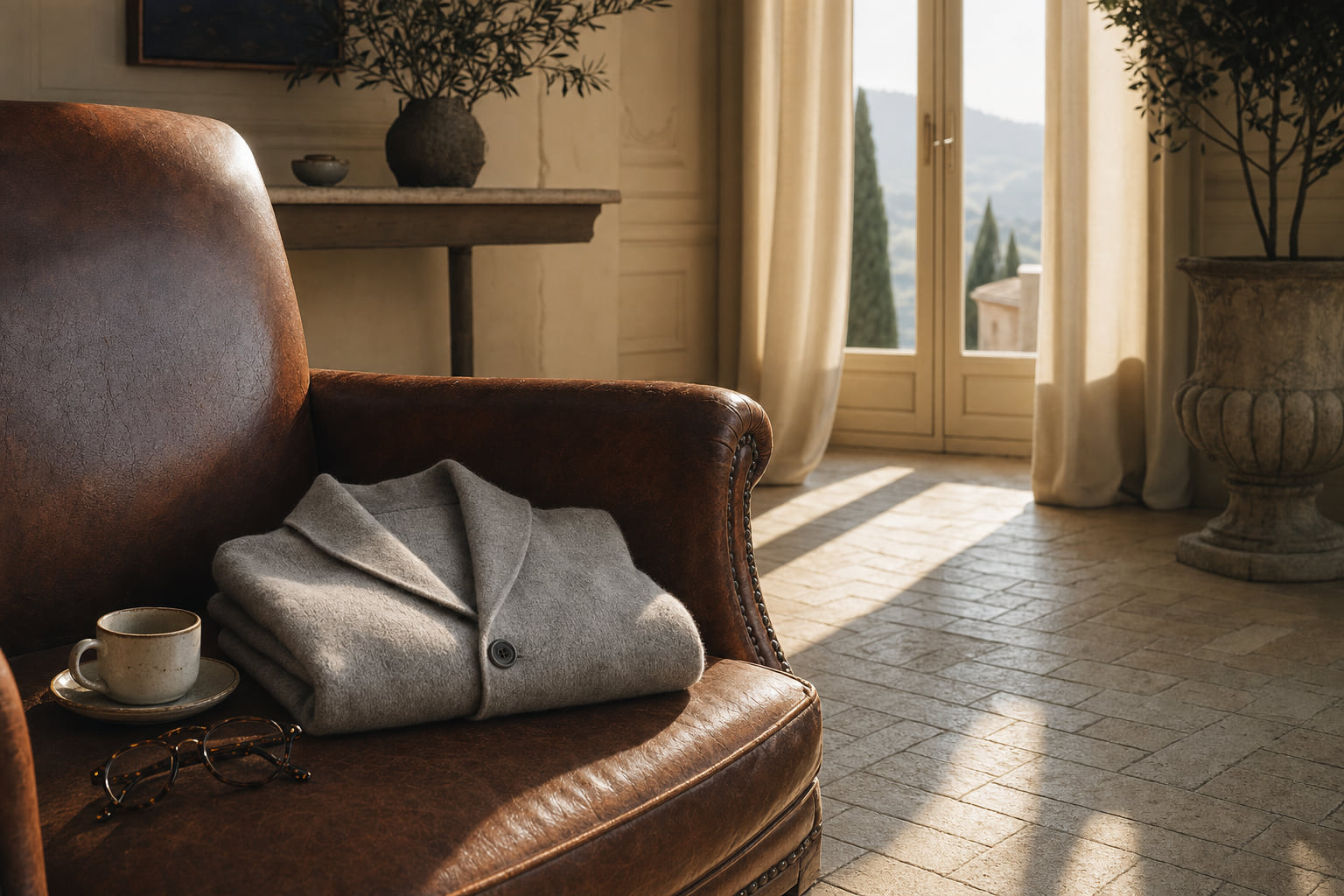Why Every Man Needs a Cashmere Blend Cardigan Jacket