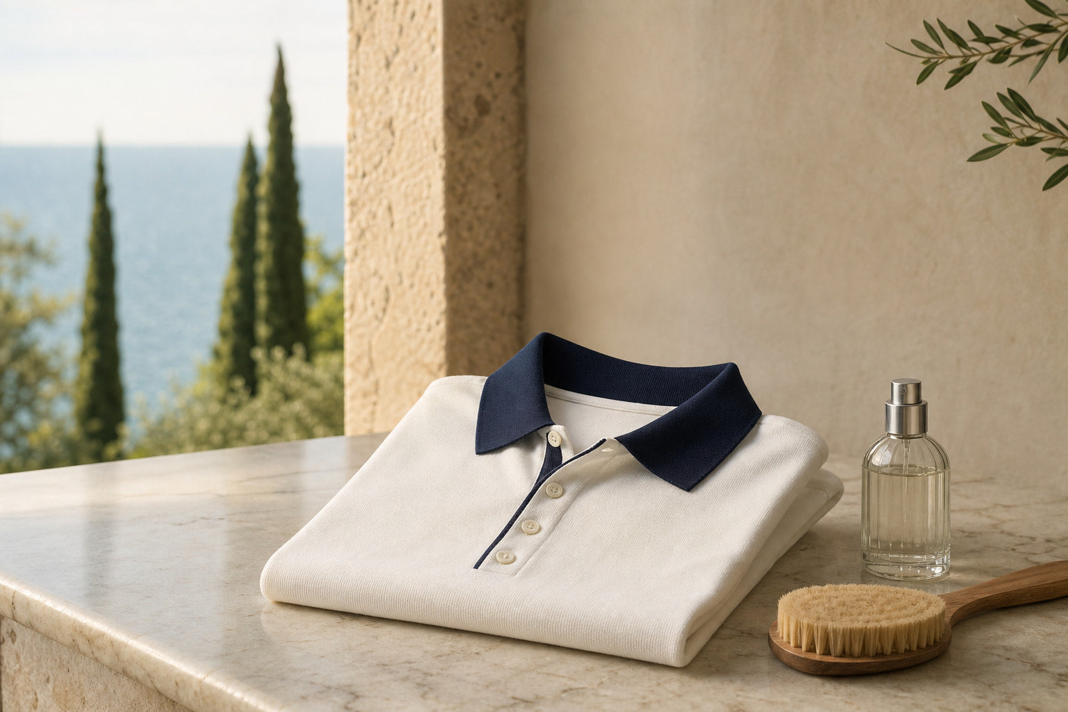 Preventing Sweat Stains on Premium Cotton Polos