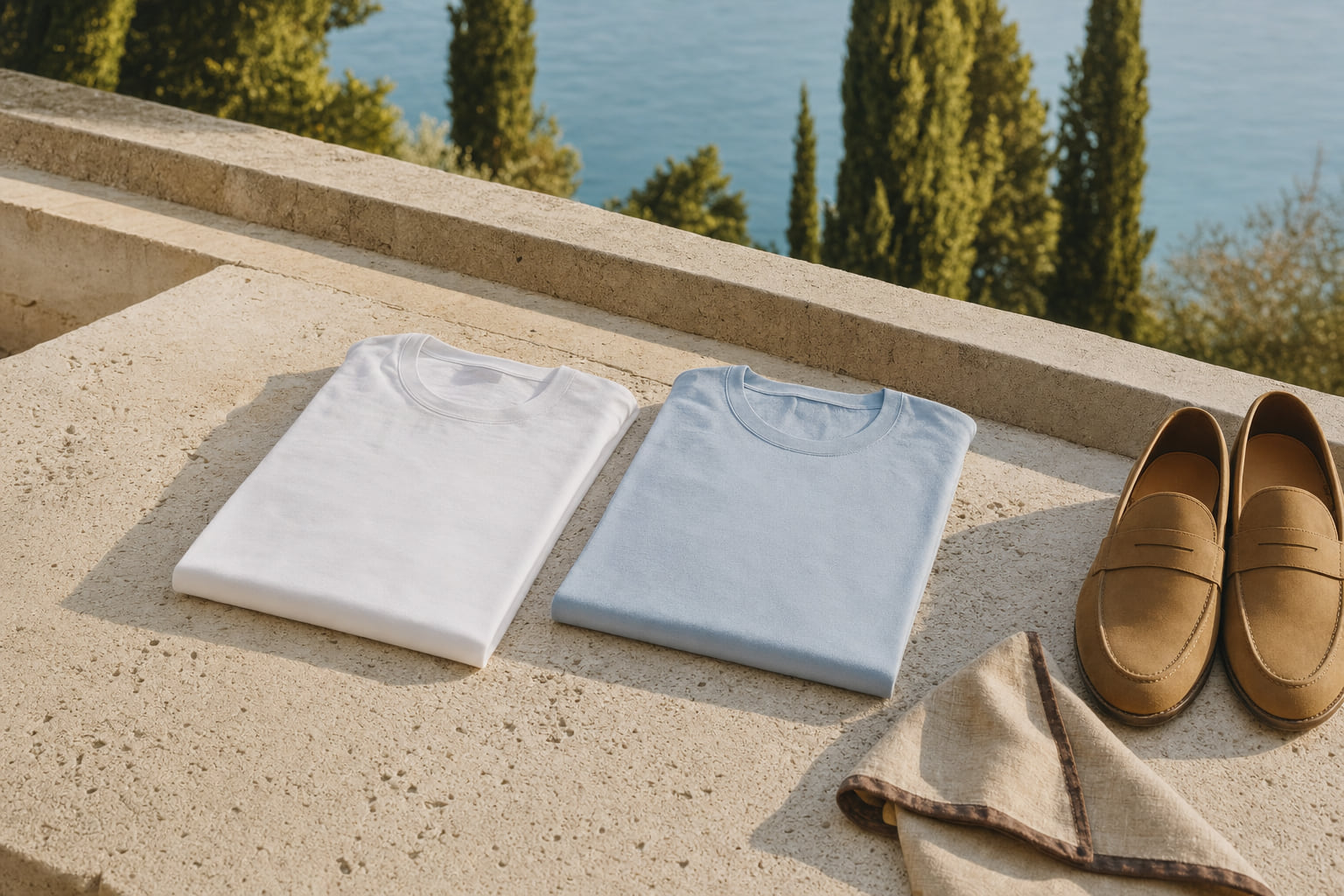 Light Blue vs White T-Shirts: Which Looks More Expensive?