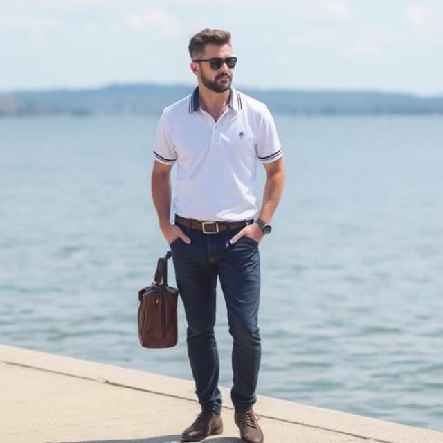 fashion dress up games realistic Black & White Cotton Premium & Elegant Formal Shirt & Pant For Men –  Styleorbit Fashion main image 0