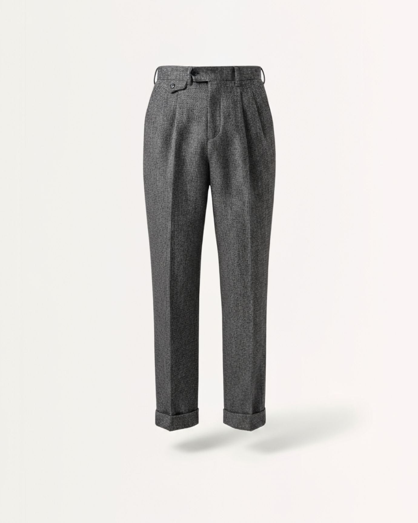 Man in tailored pieces, showcasing essential quiet luxury men's fashion