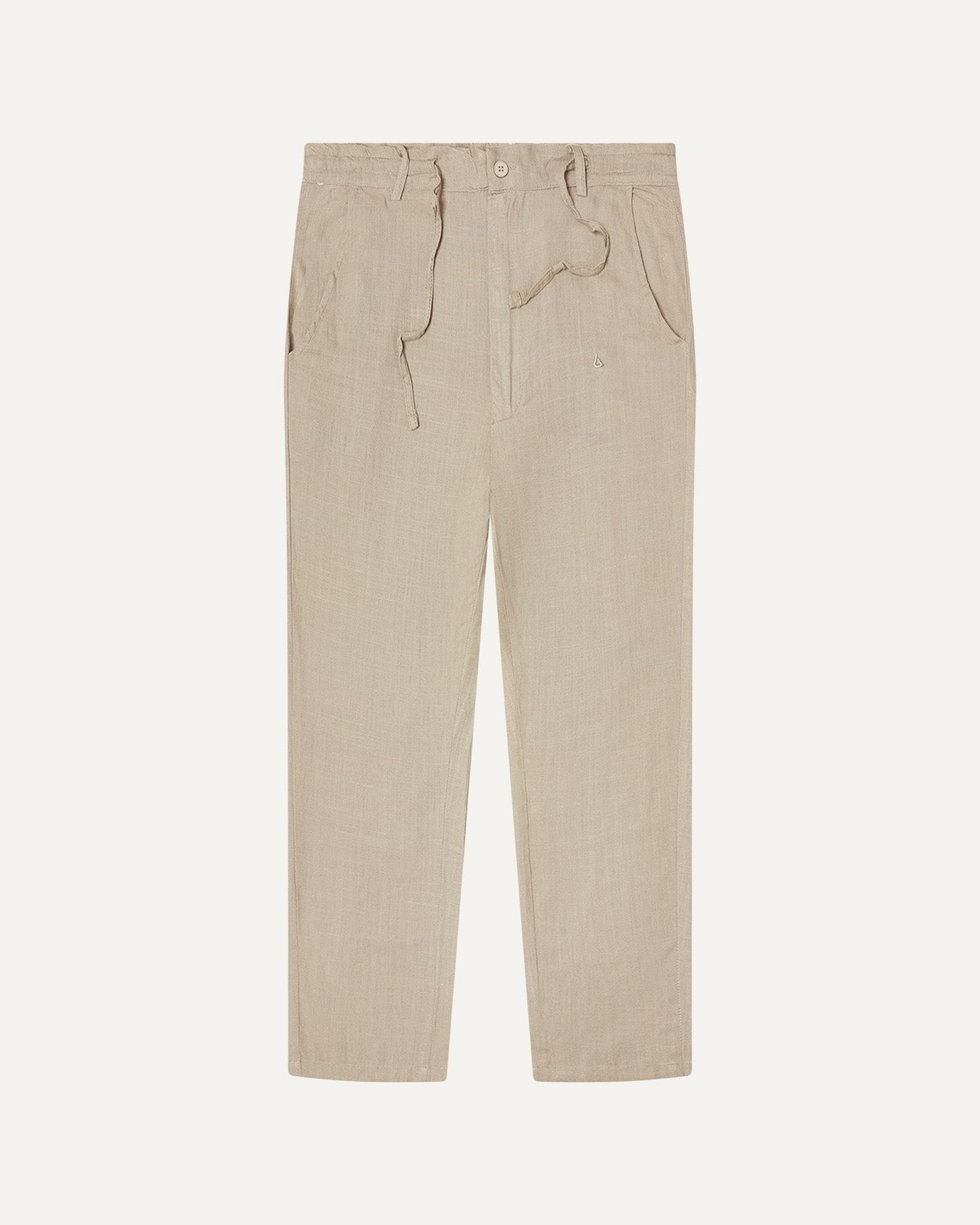 Woman in refined, understated old money style pieces embodying minimalist timeless elegance