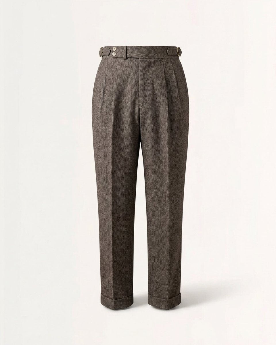 Man in refined tailored pieces exemplifying old money style sophistication and timeless elegance