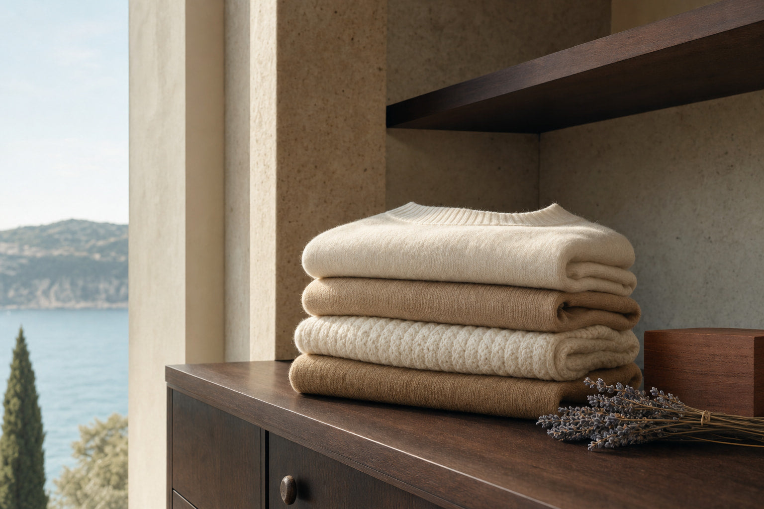 How to Properly Fold and Store Expensive Cashmere Knits