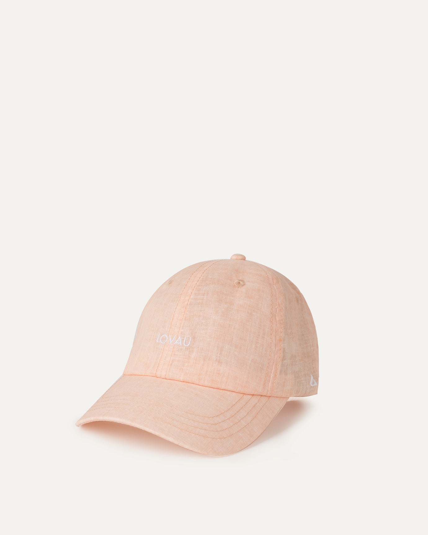 Monaco Cap x Lovau Orange Pink Linen