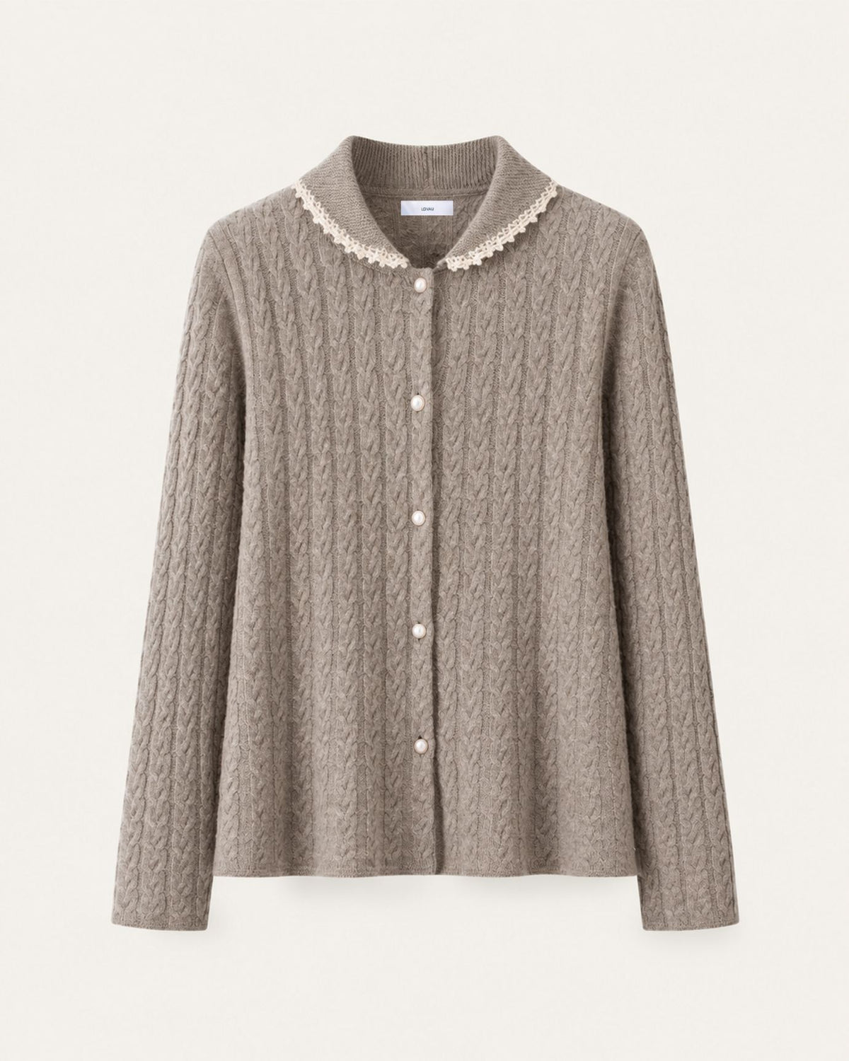 Limited Edition Cashmere Cable Knit Cardigan