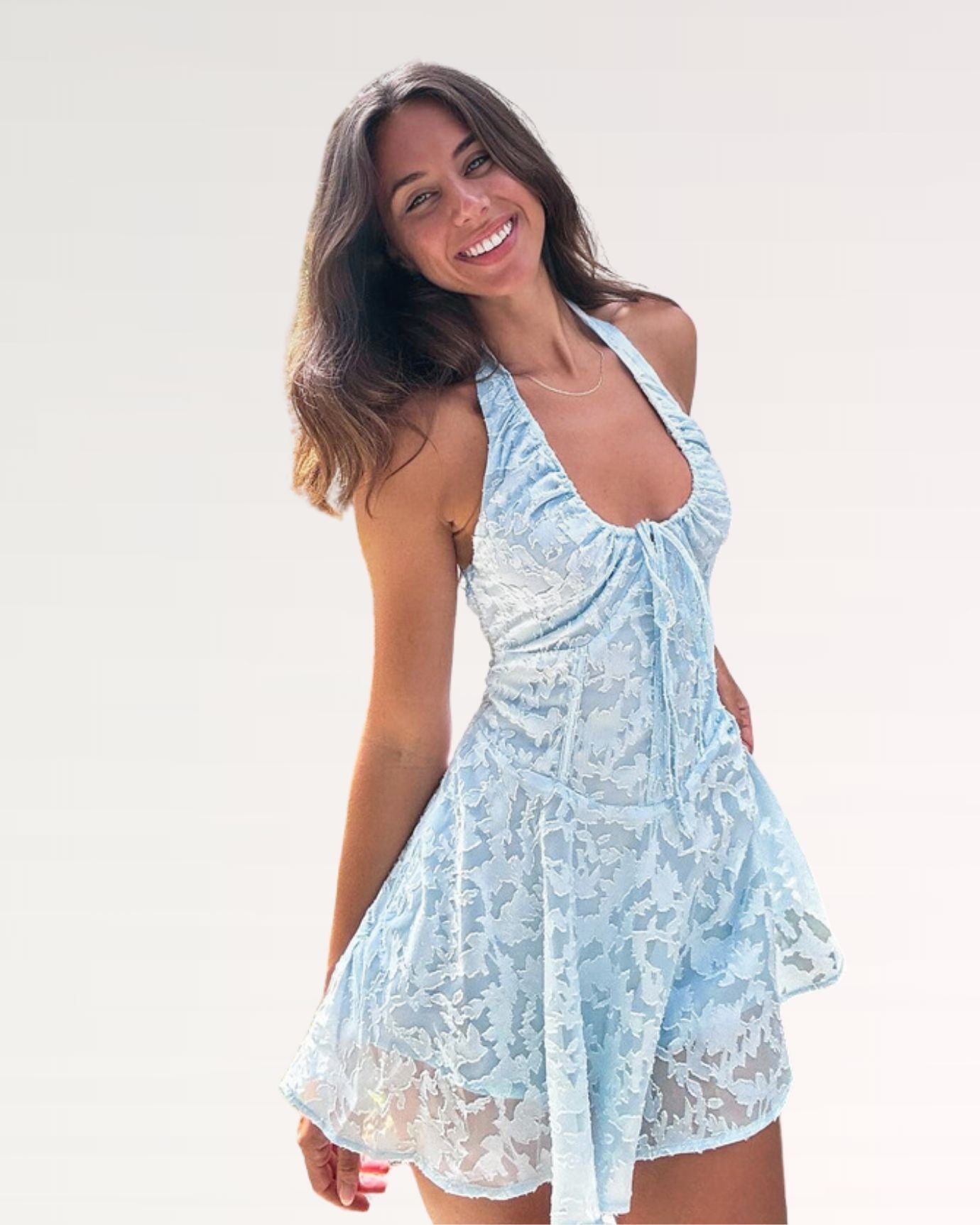 Lovau Jacquard Style Dress