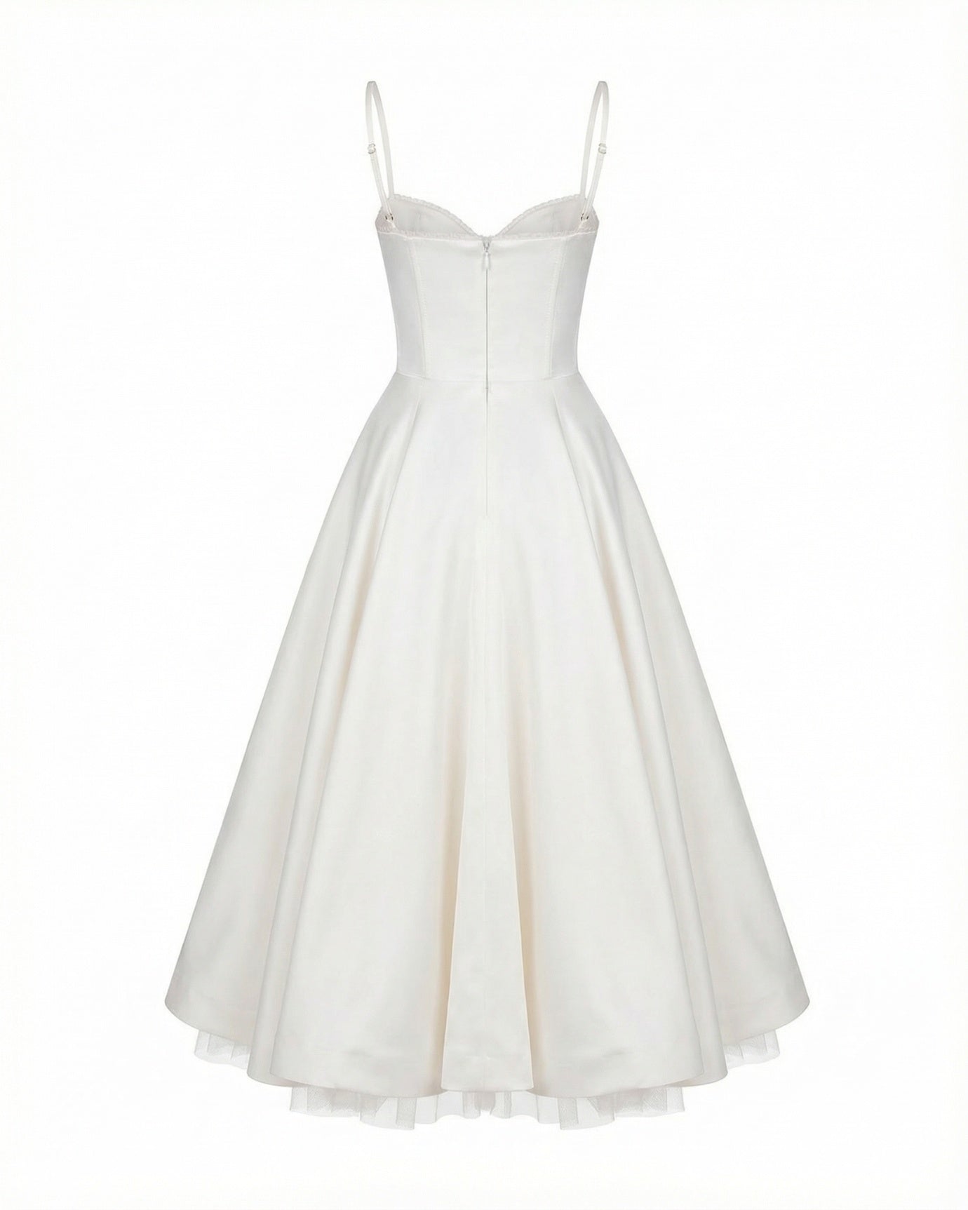 Giulia Midi White Dress
