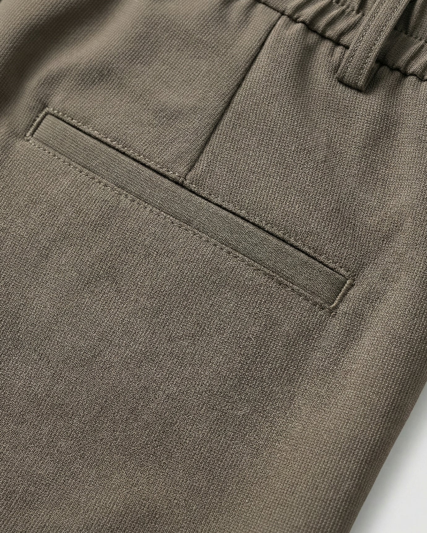 Pantalones casuales de alta elasticidad | Pantalones rectos holgados de alta gama