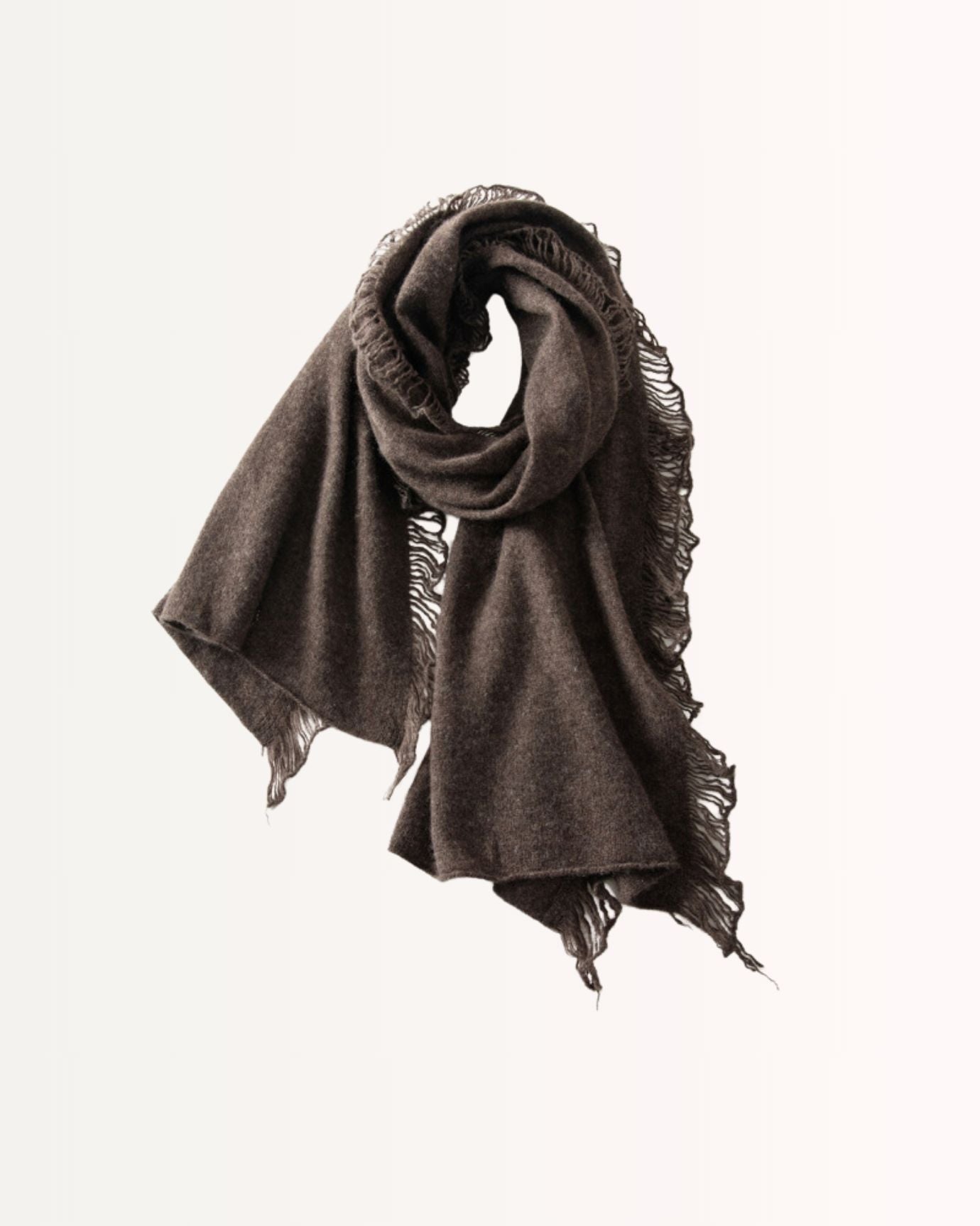 Cashmere Soft Scarf Dark Brown