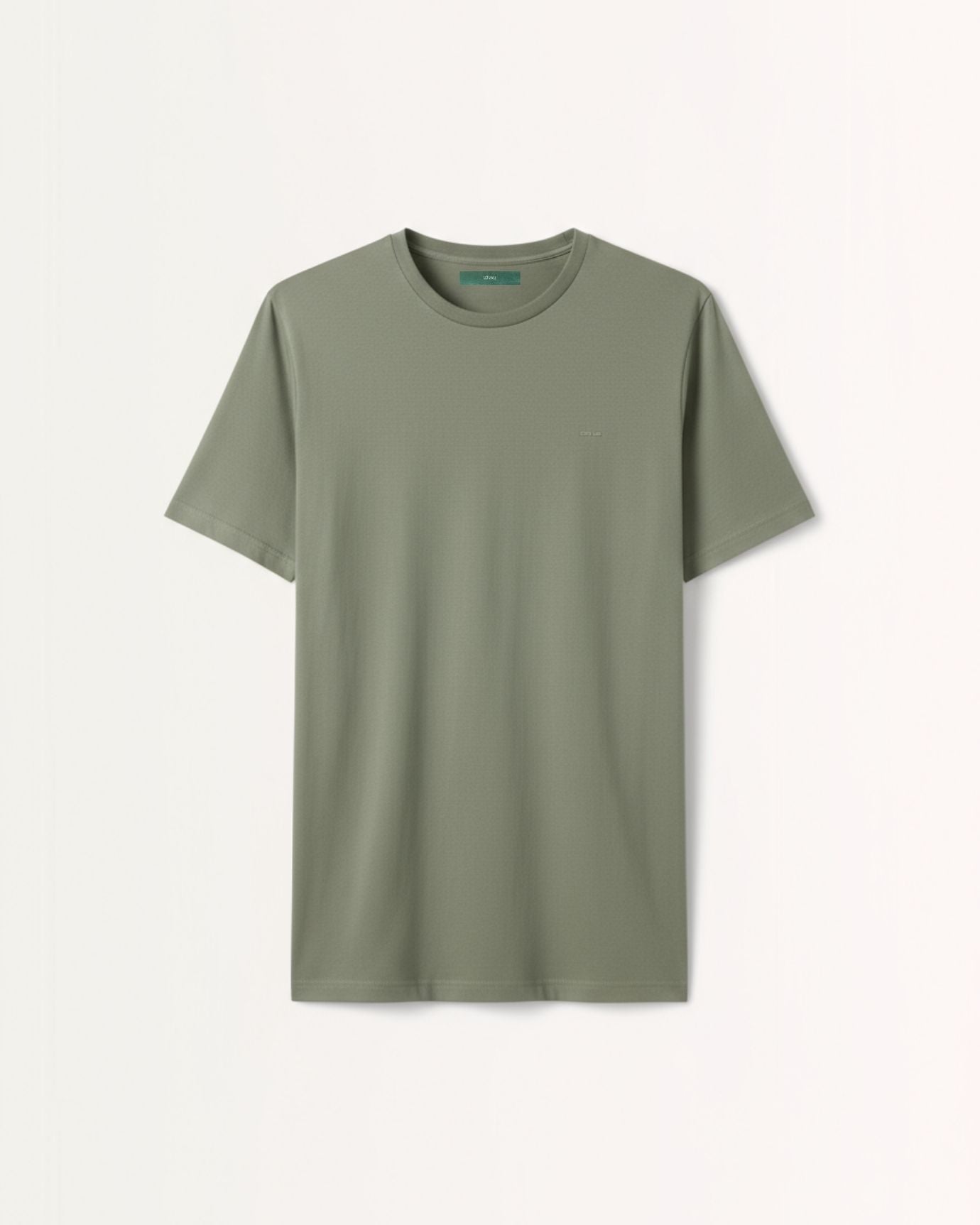 Ice Silk T-Shirt Short Sleeve Smooth