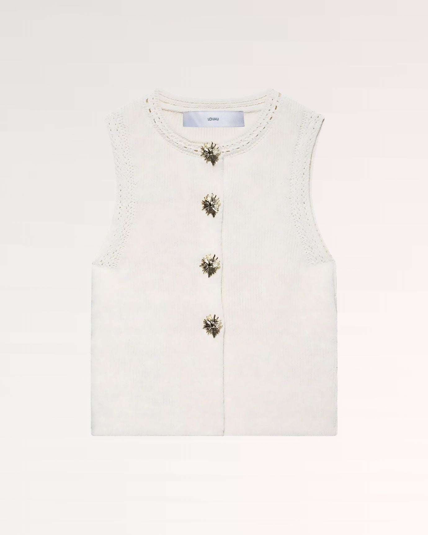 Classy Old Money Vest White