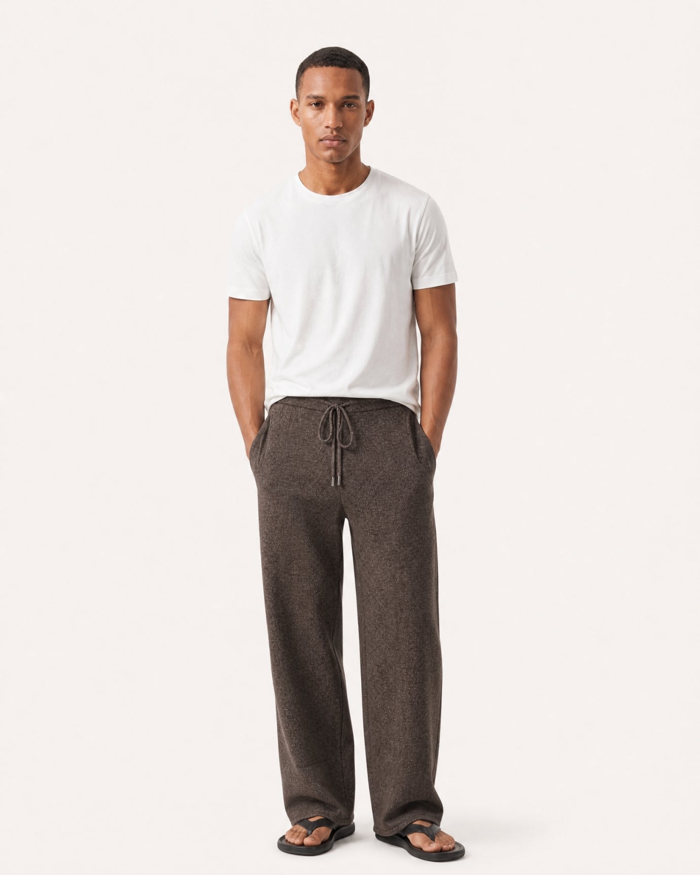 Four-Way Stretch Cashmere Travel Pants