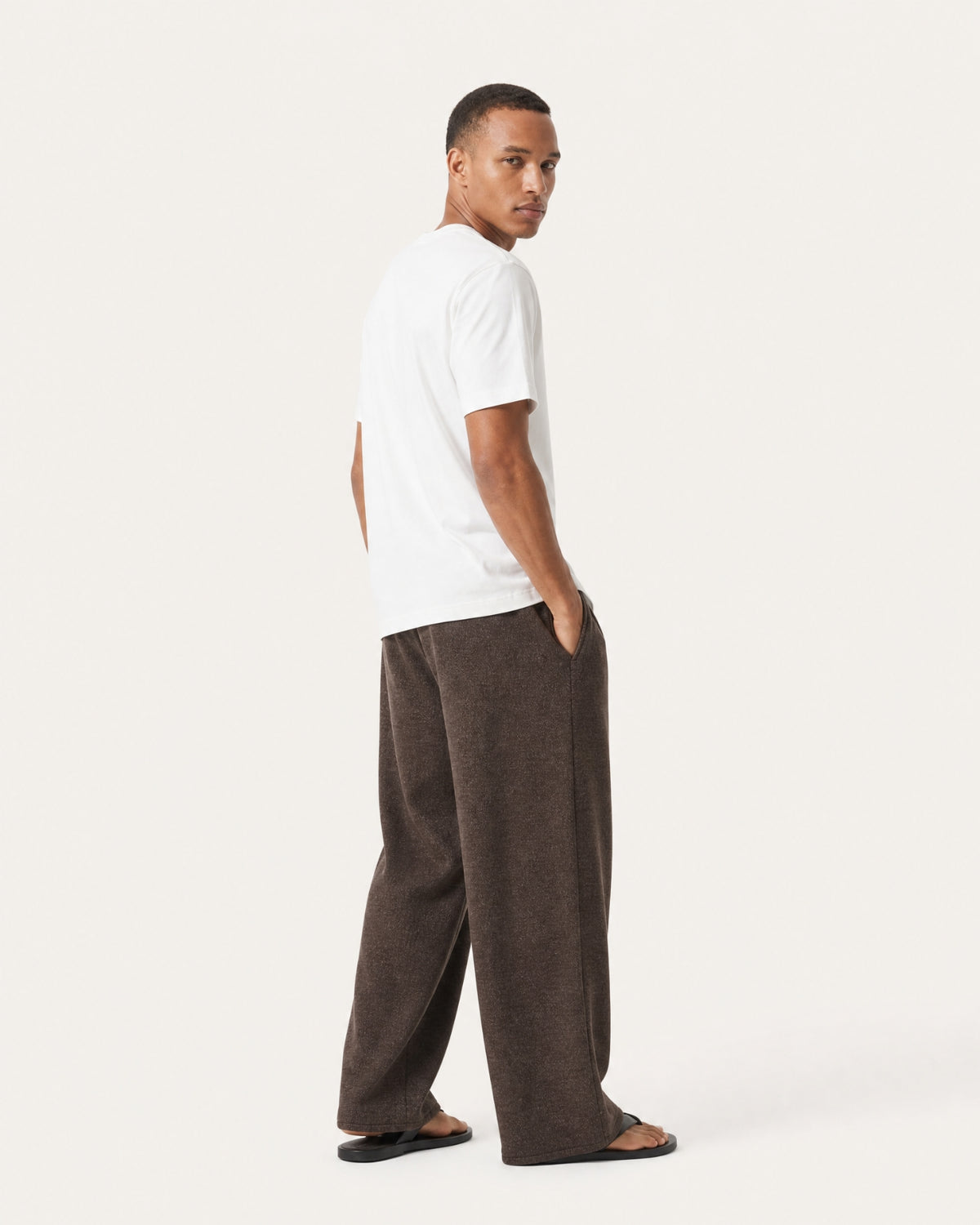 Four-Way Stretch Cashmere Travel Pants