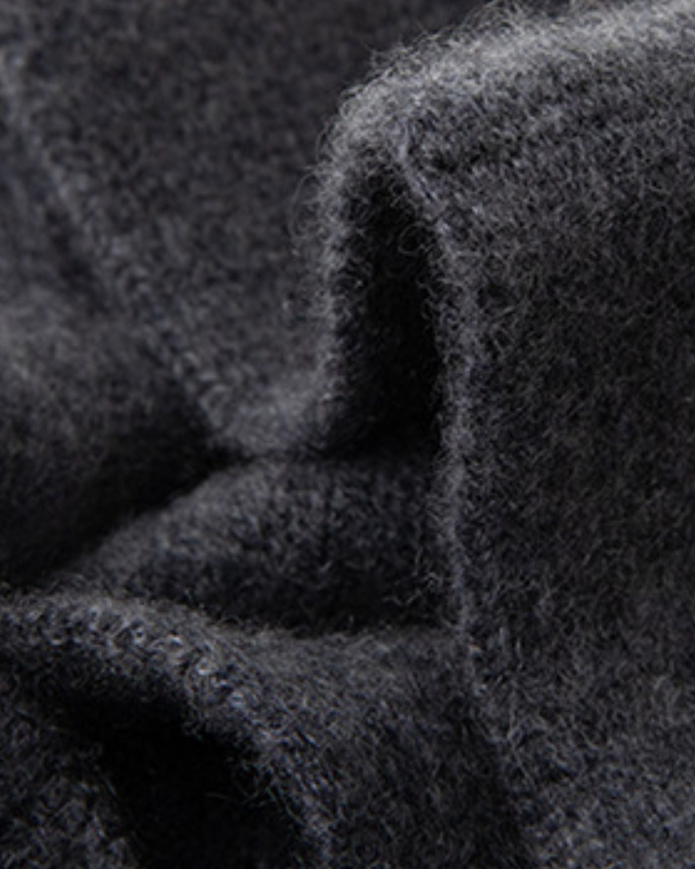 Cashmere Knitted Hat Buttoned