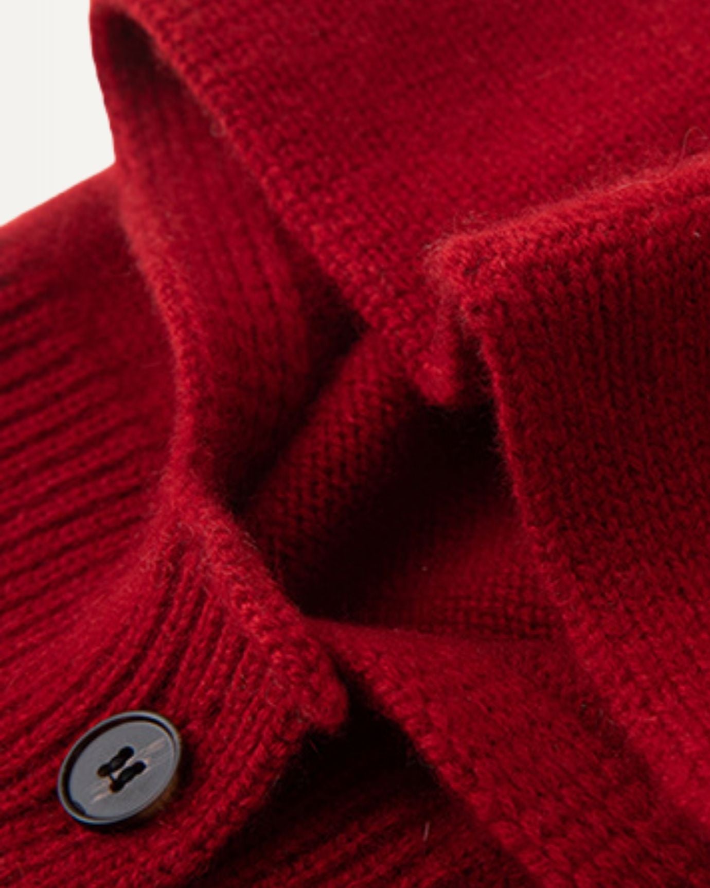 Cashmere Knitted Hat Buttoned