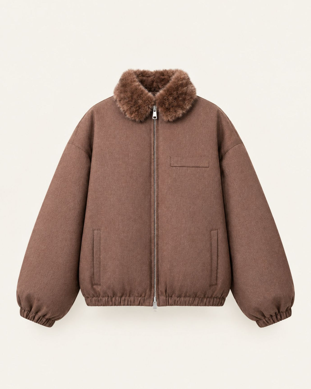 Divina Mink-Lined Parka with Fur Collar Coat