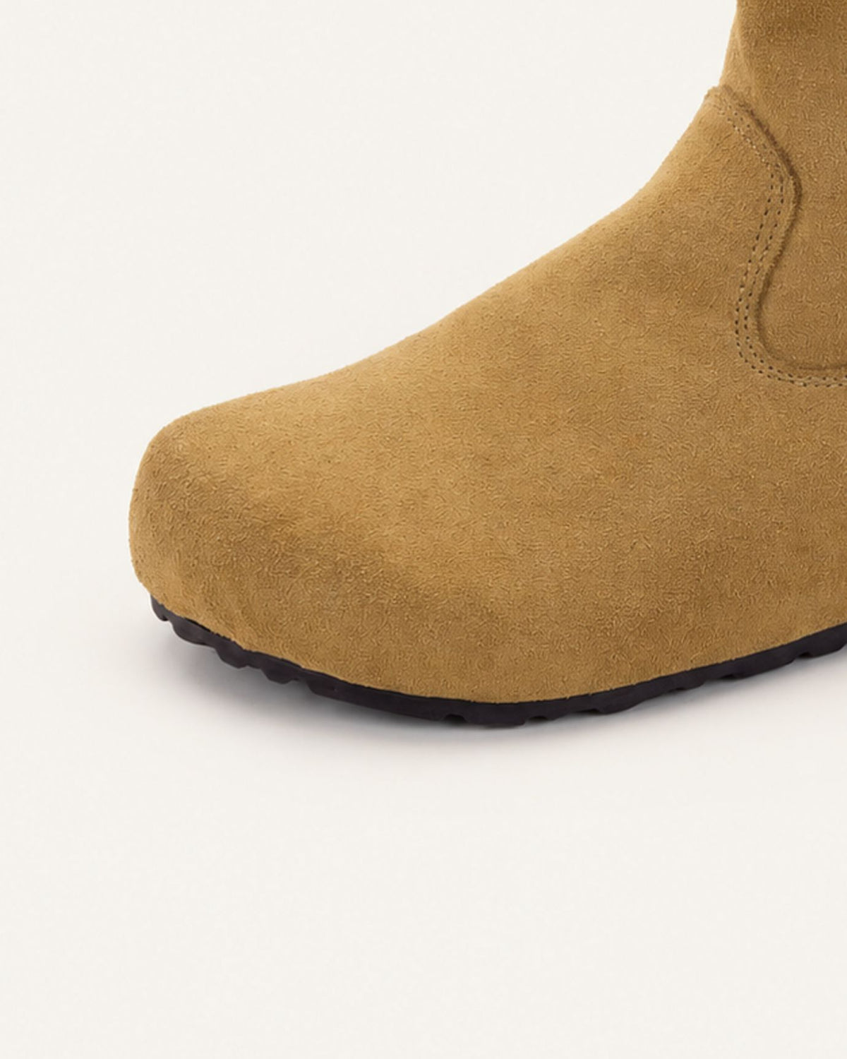 Retro Suede Hidden Wedge Boots