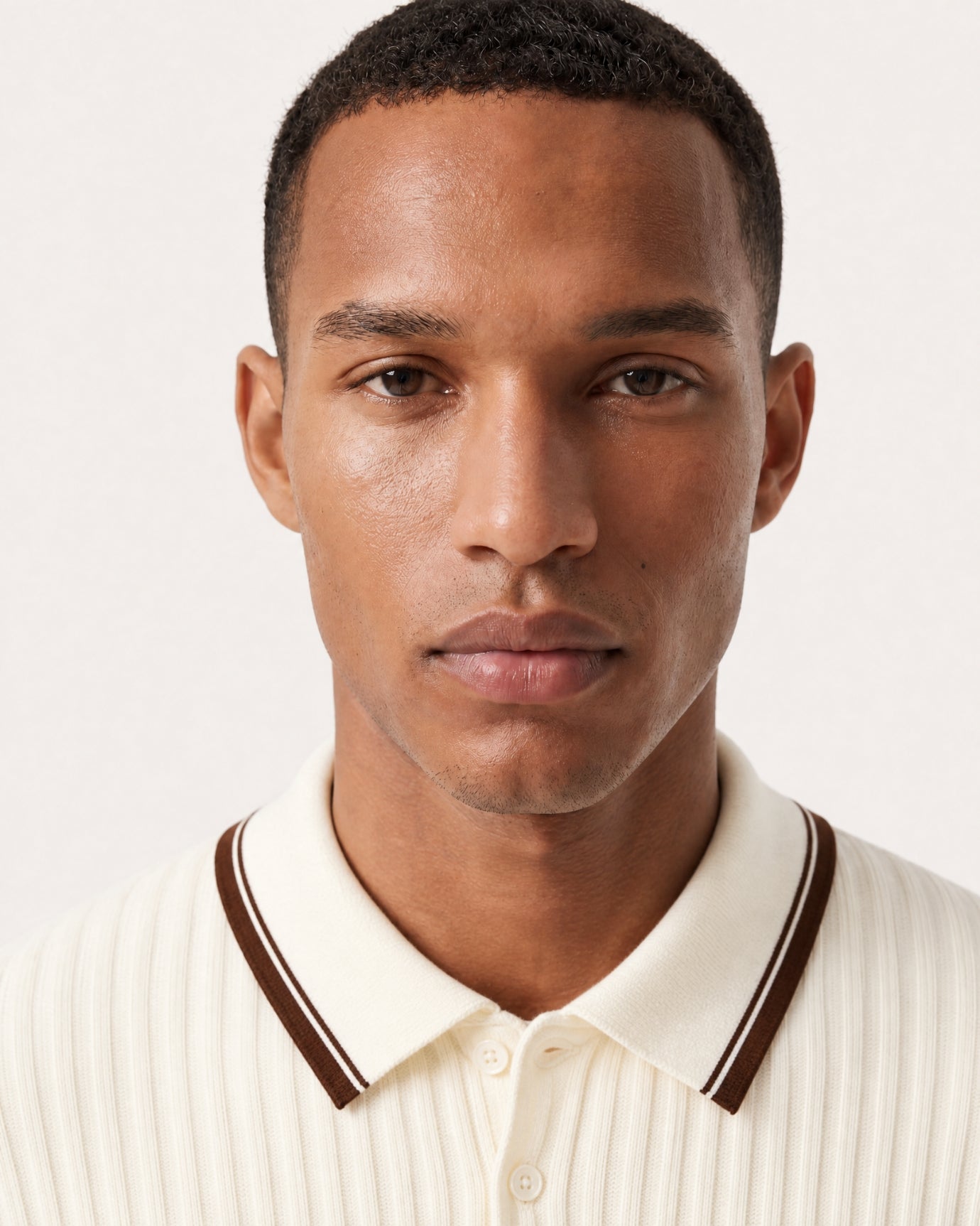 Hamptons Cashmere Knit Polo Shirt Limited Edition