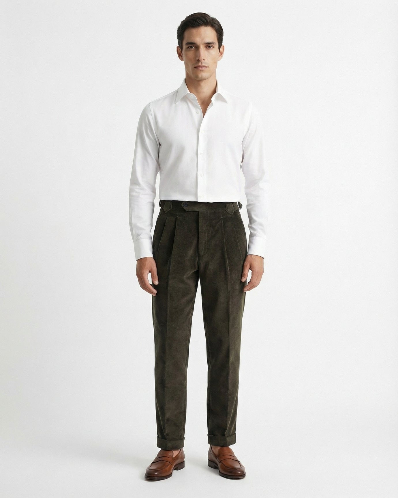 Cotton Corduroy Trousers