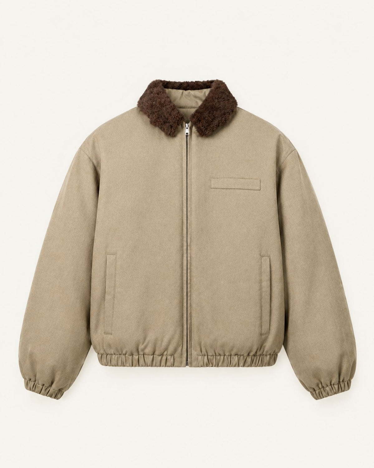 Divina Mink-Lined Parka with Fur Collar Coat