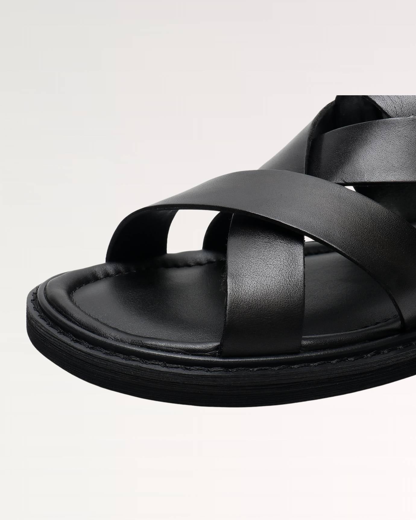 Comfortable Lovau Portofino leather sandals perfect for summer wear