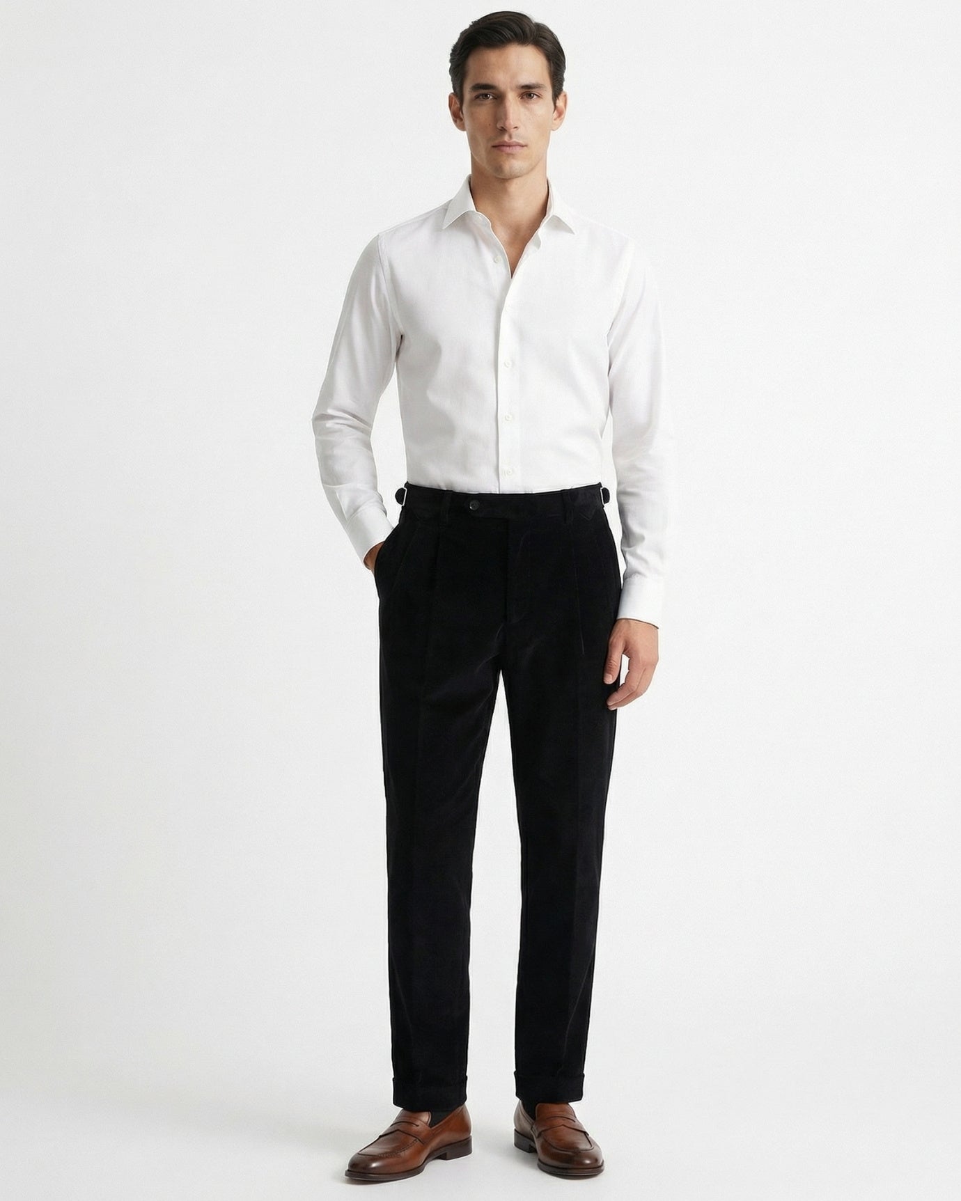 Cotton Corduroy Trousers