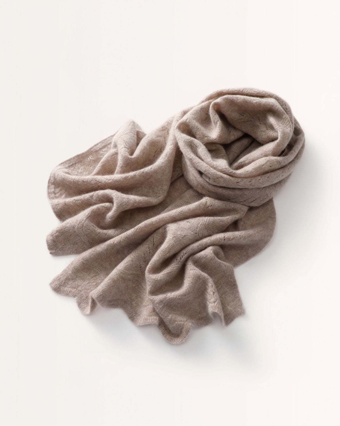 Cashmere Scarf Woman Knitted