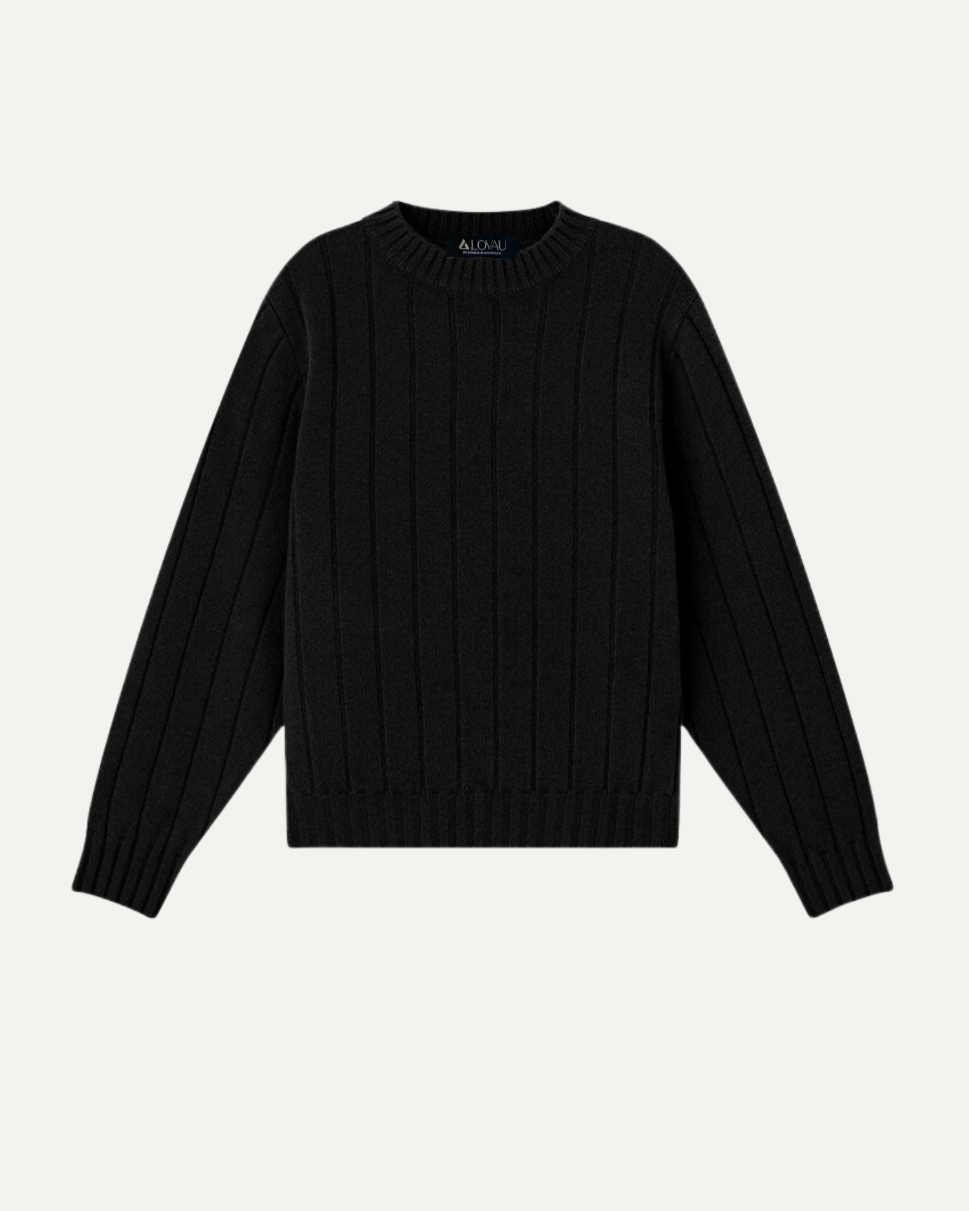 Olivia Cashmere Wool Sweater Black