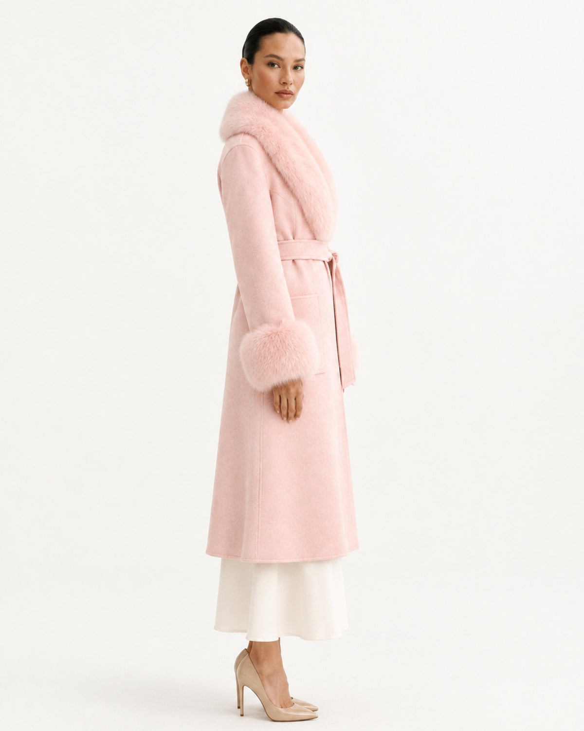 Kimberly Slim-Fit Double-Faced Cashmere Coat