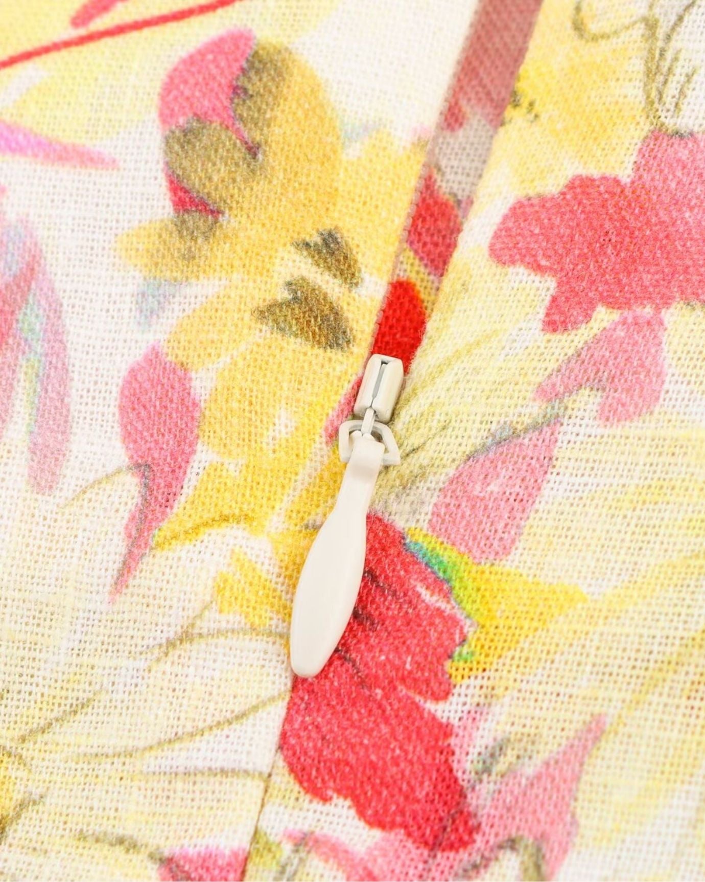 Flowy linen dress inspired by Greek island style