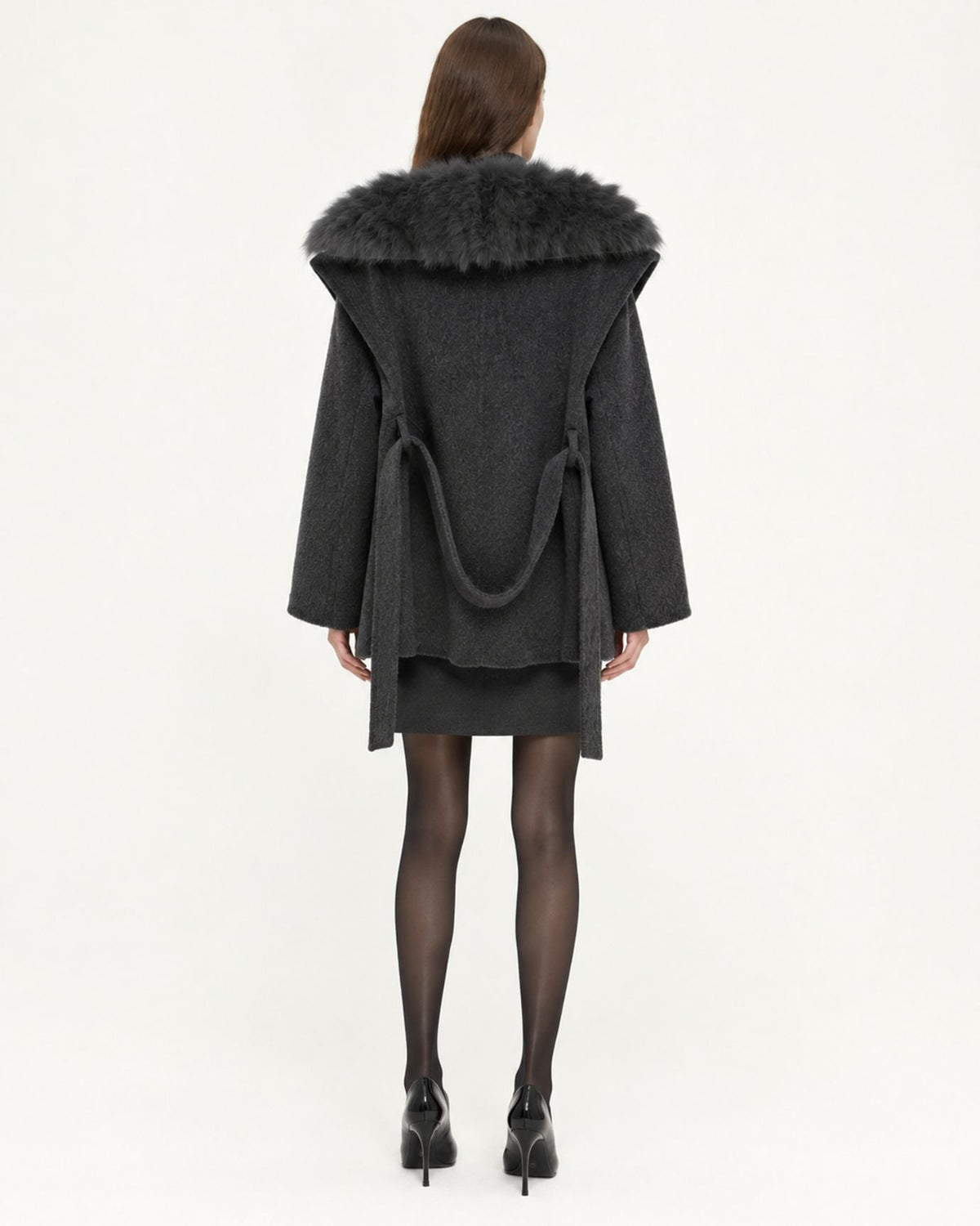 Relaxed-Fit Mid-Length Double-Faced Wool Coat