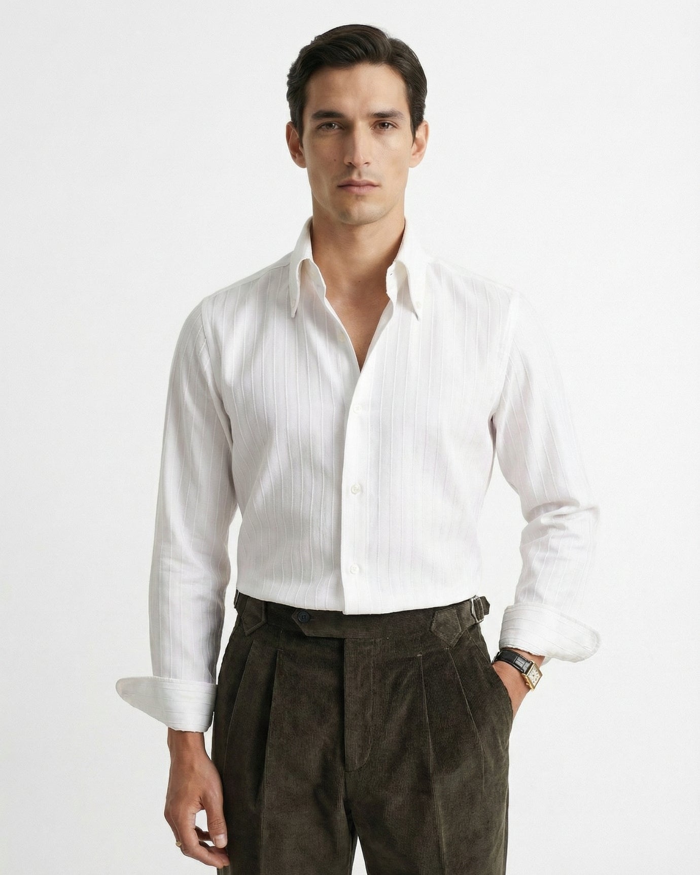 Cotton Corduroy Trousers