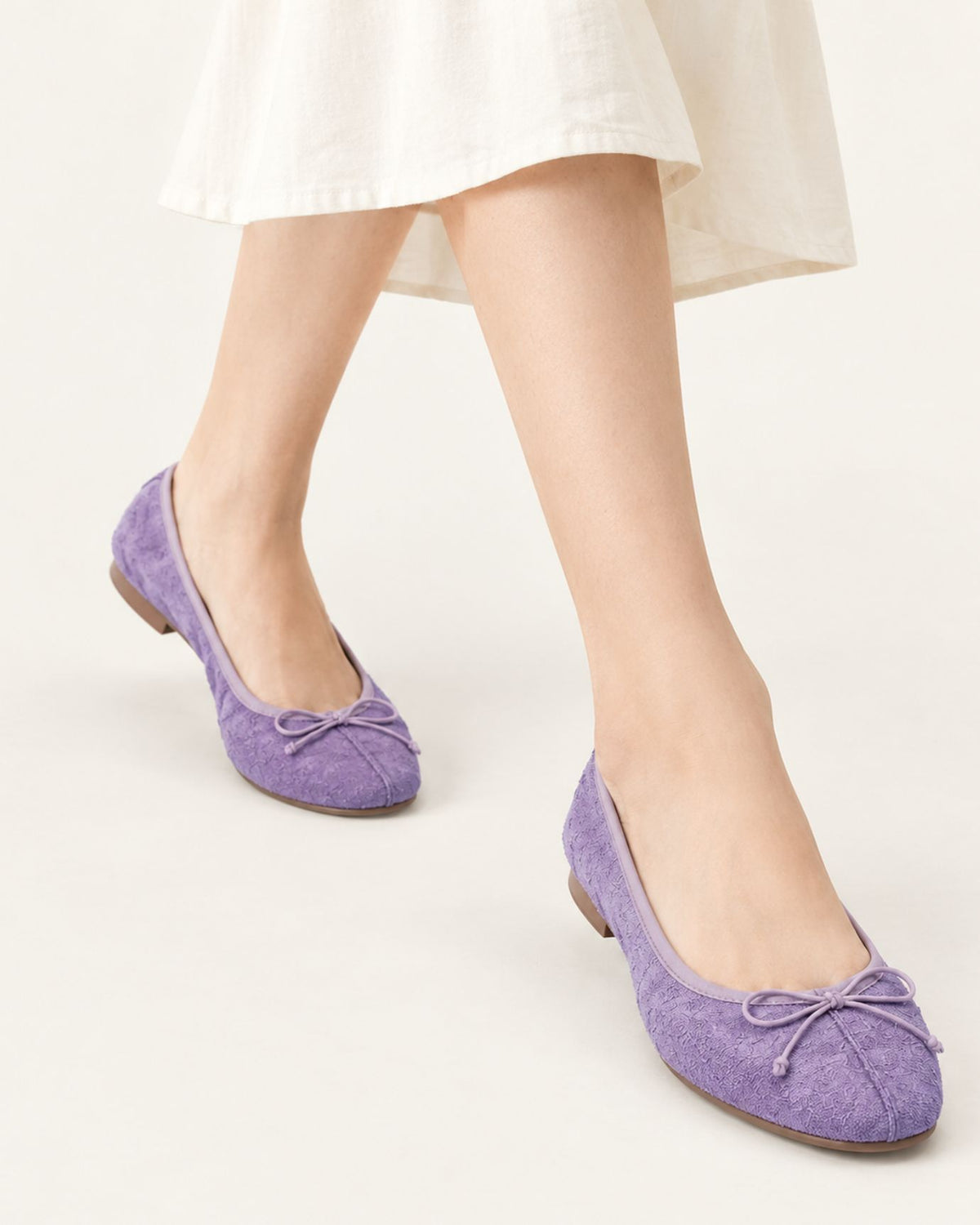 Soft Leather Vintage-Style Suede Shoes