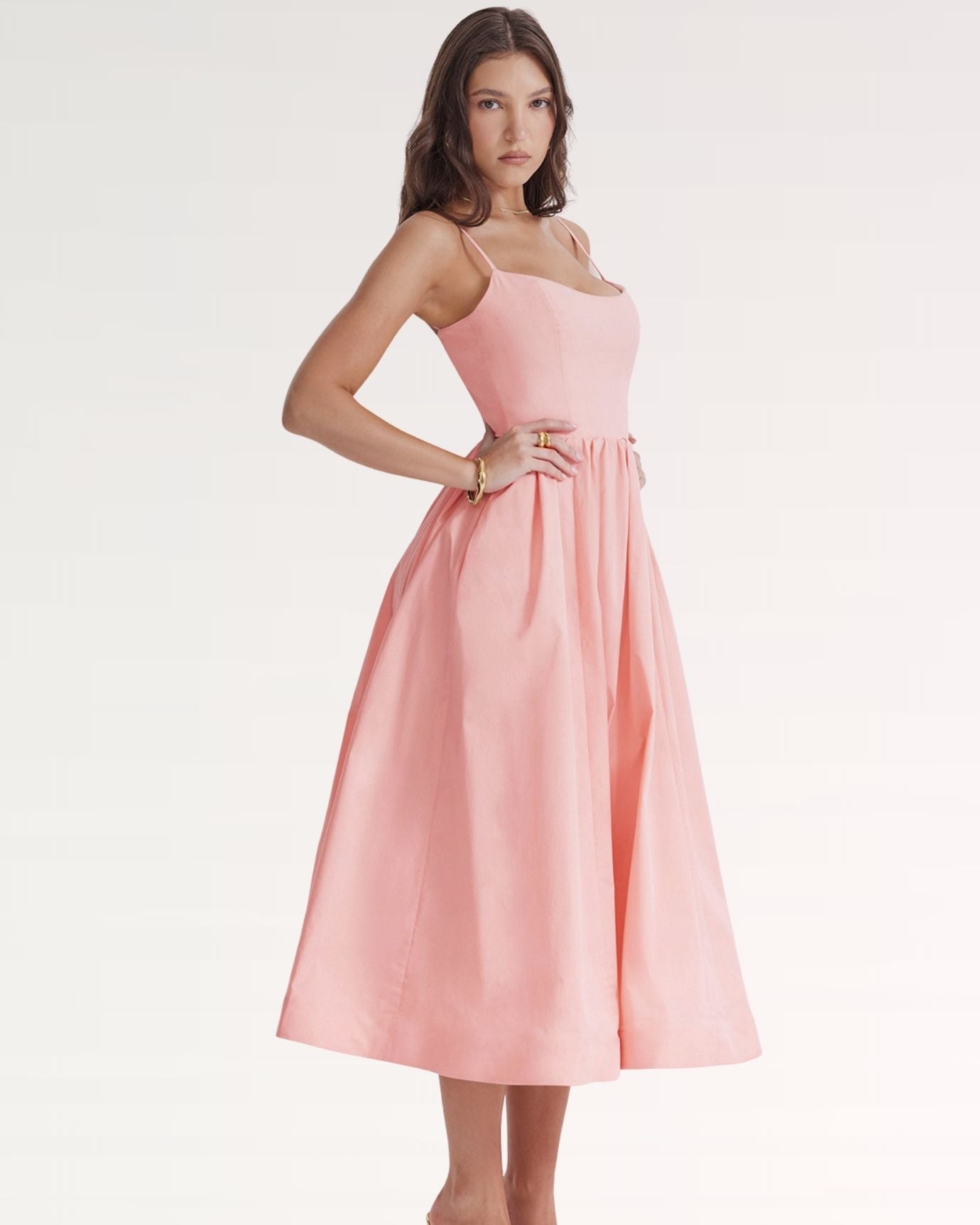Mira Border Dress