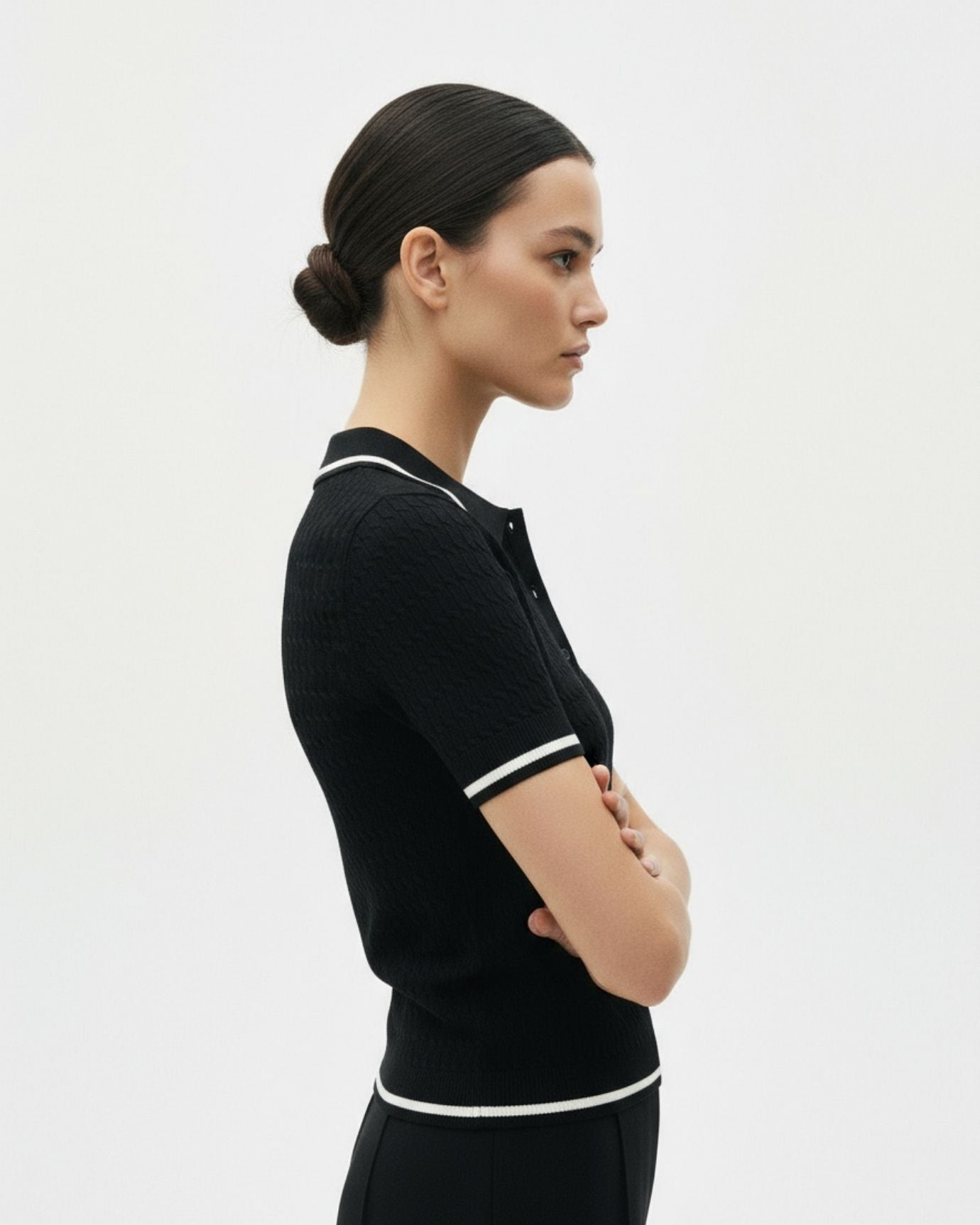 London Lined Retro Polo