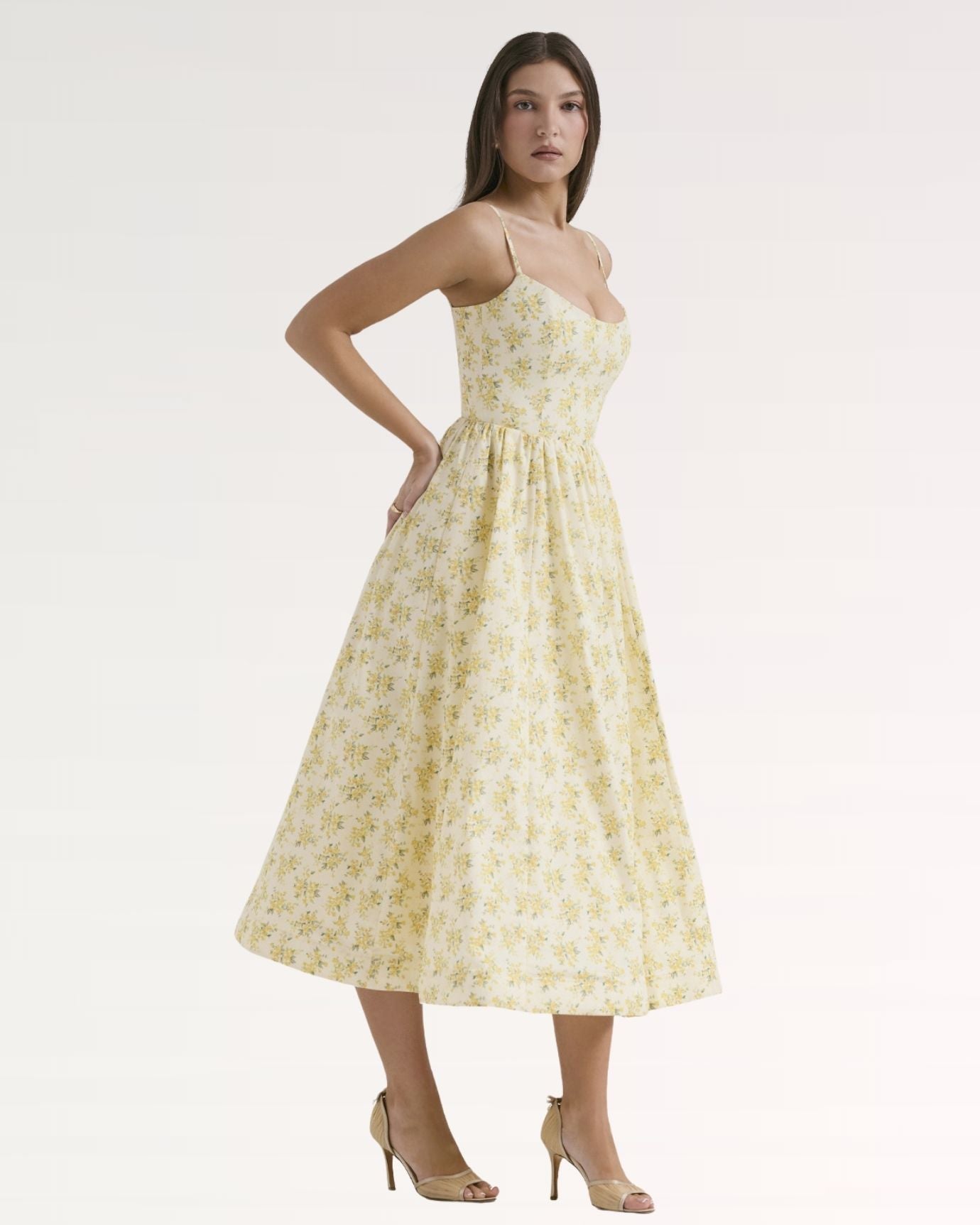 Mira Border Dress