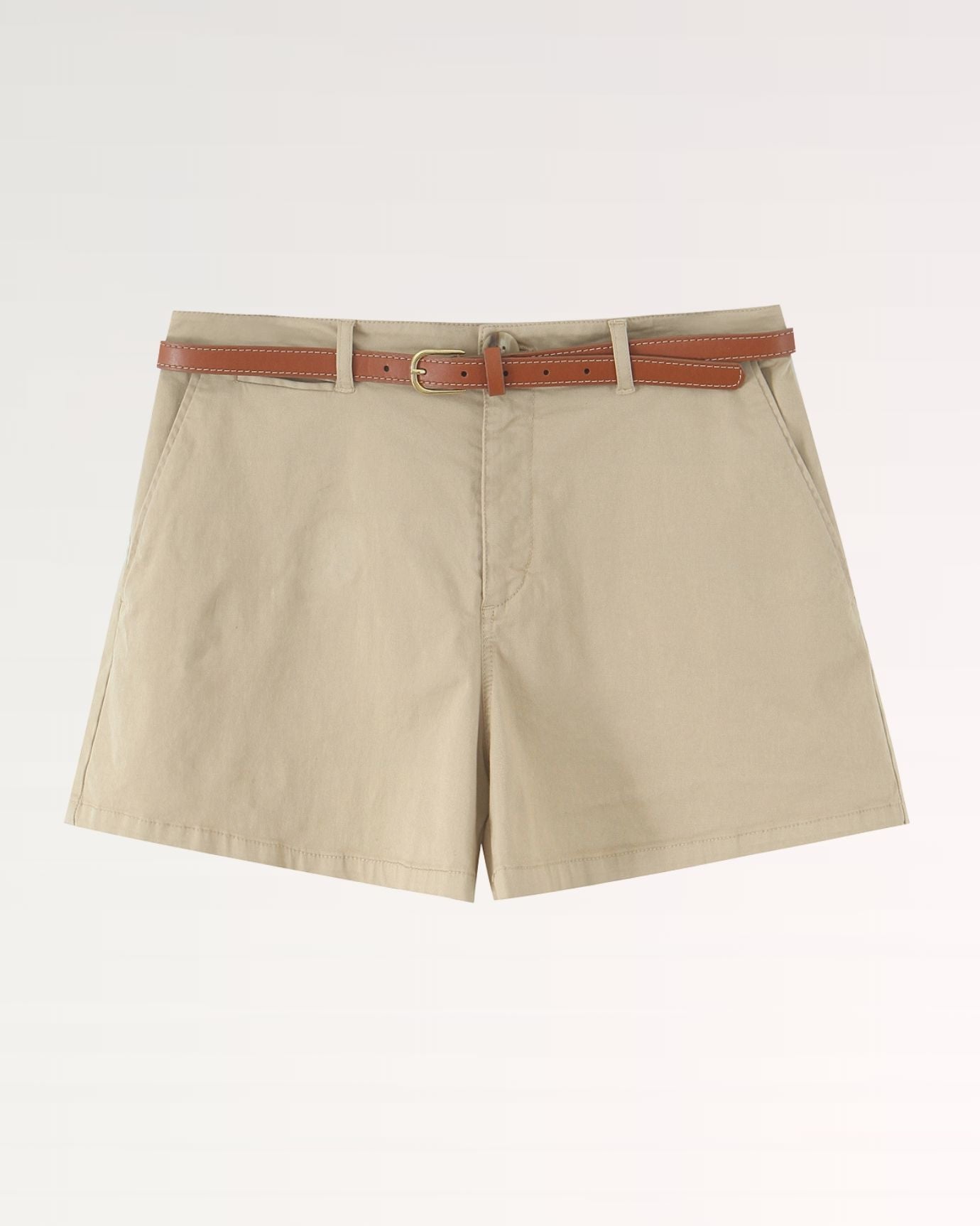 Kiara Shorts Khaki Lovau
