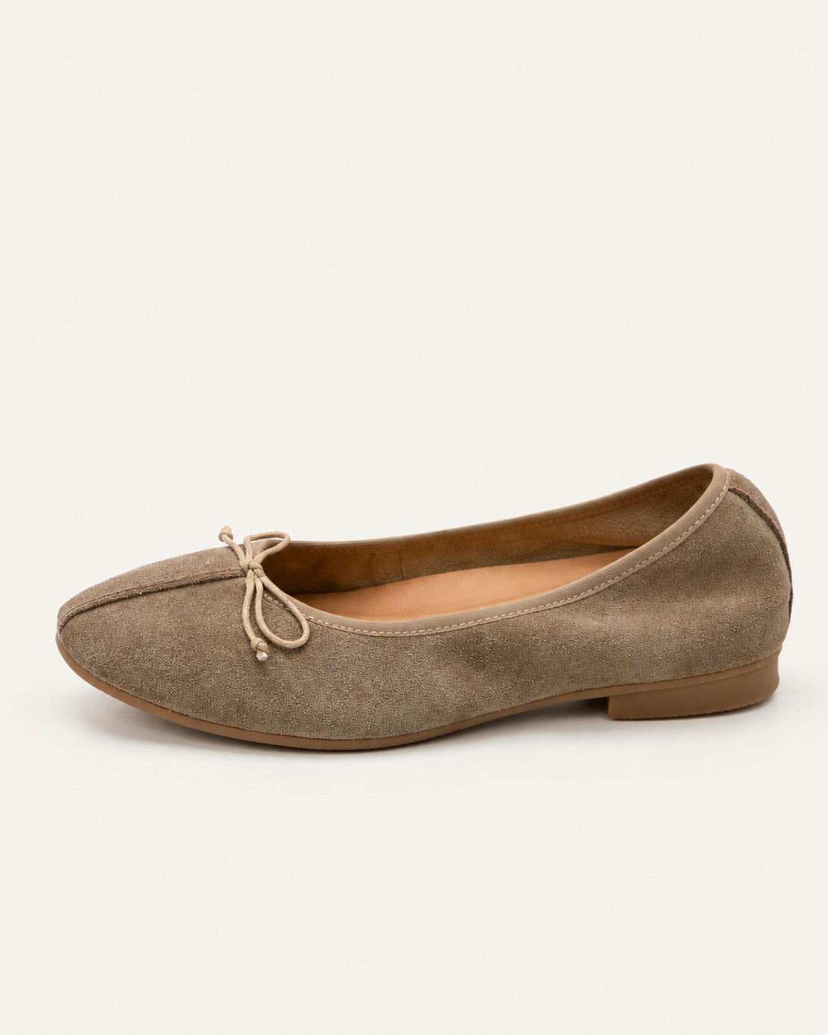 Soft Leather Vintage-Style Suede Shoes