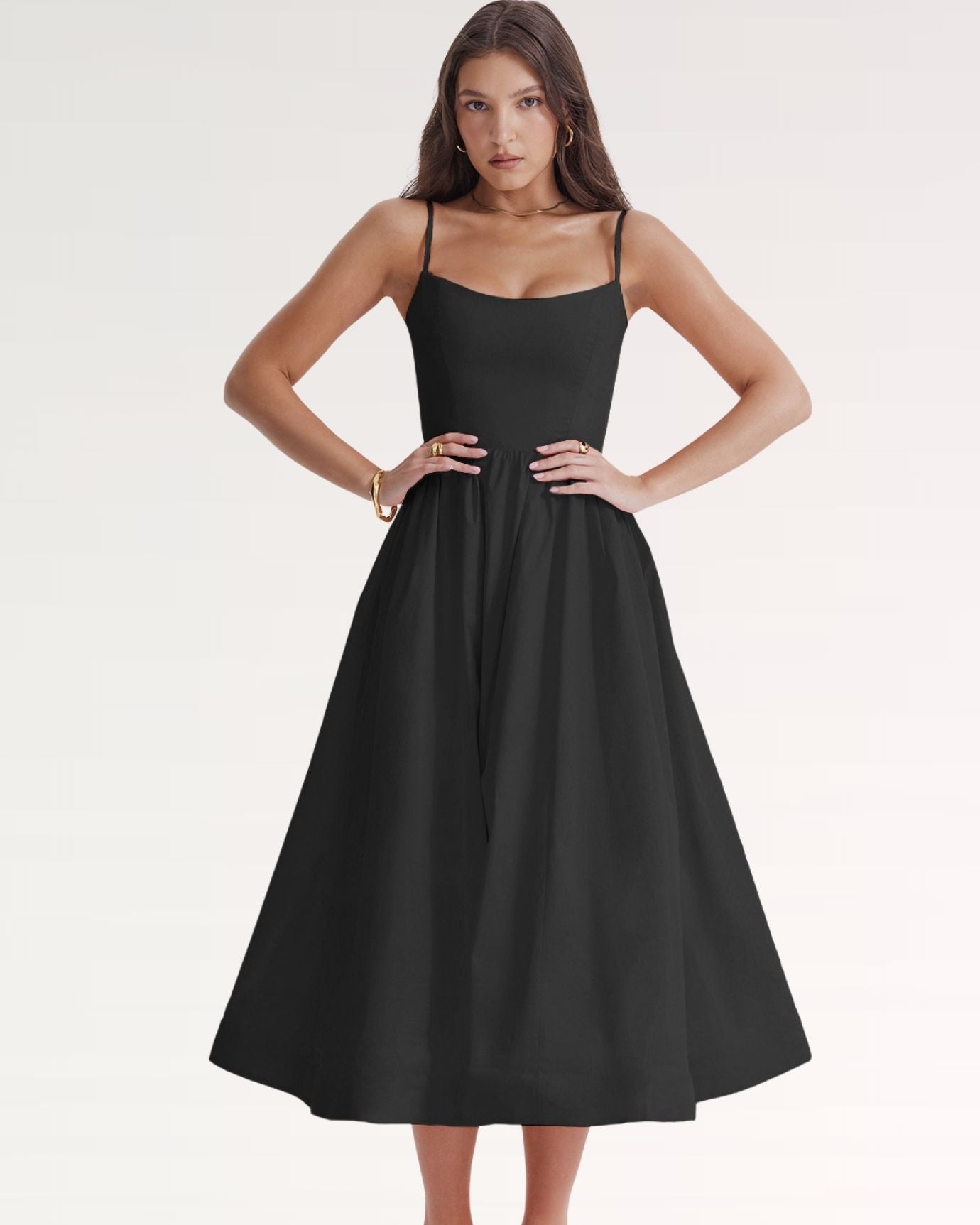 Mira Border Dress
