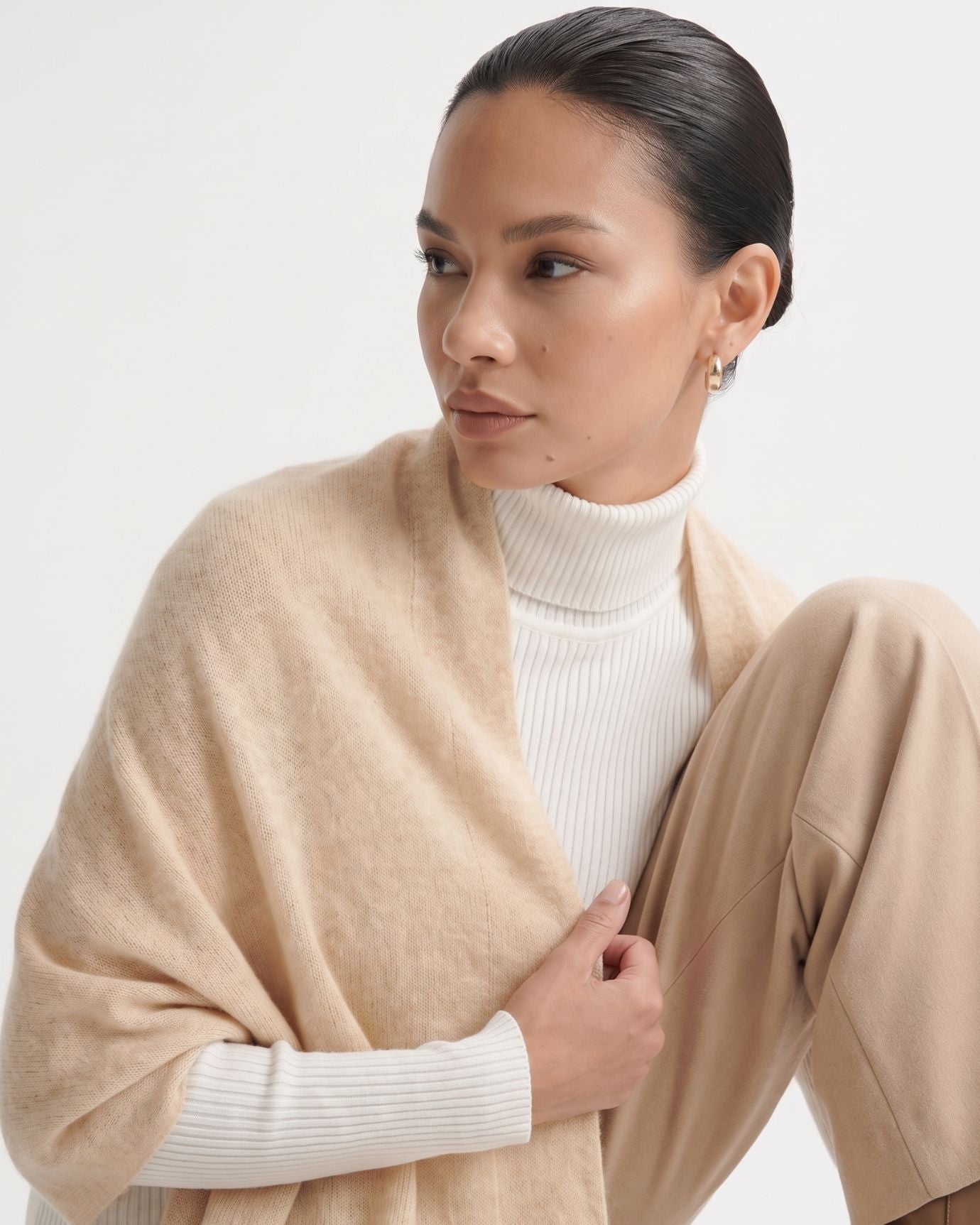 Lightweight Cashmere Shawl Wrap