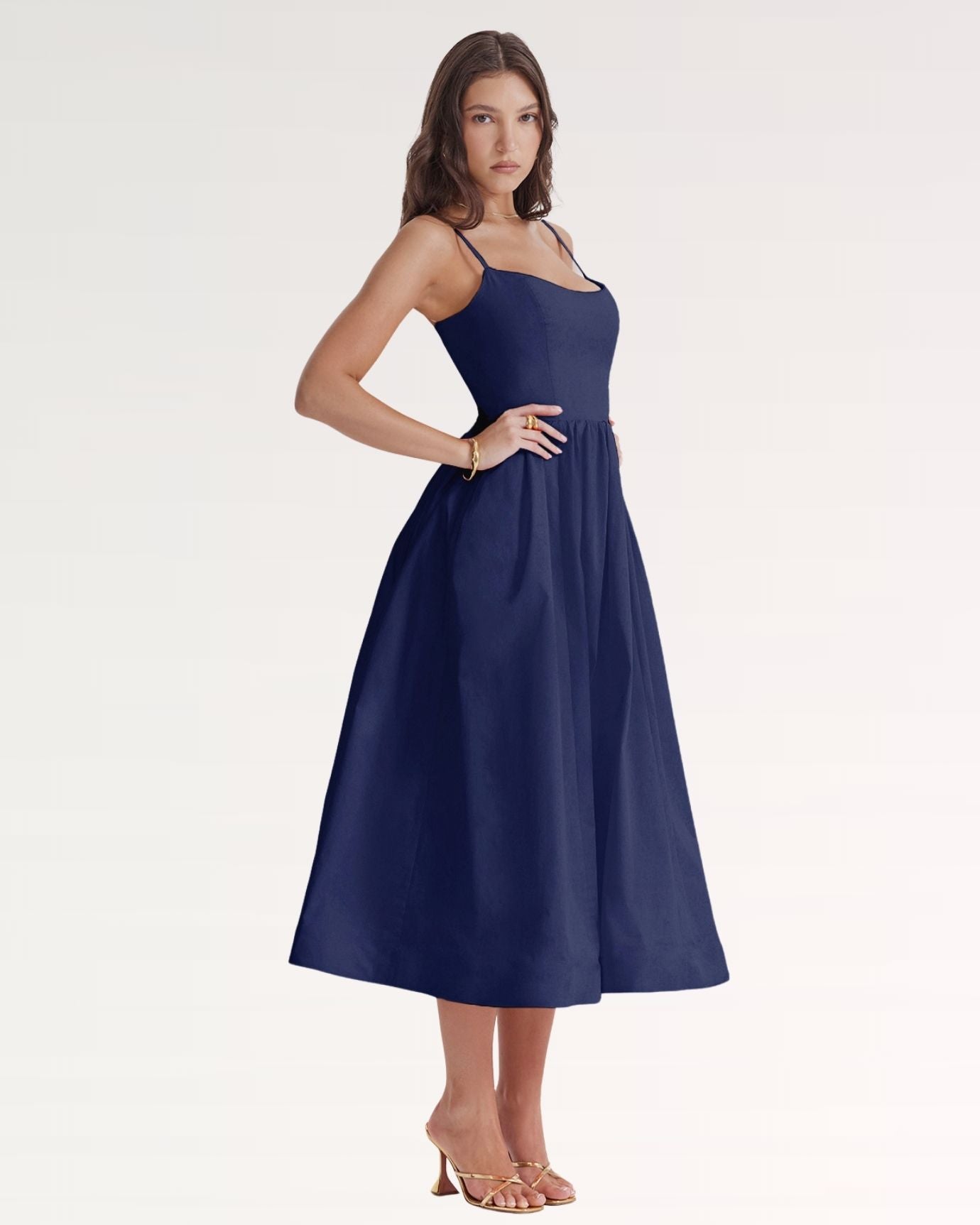 Mira Border Dress