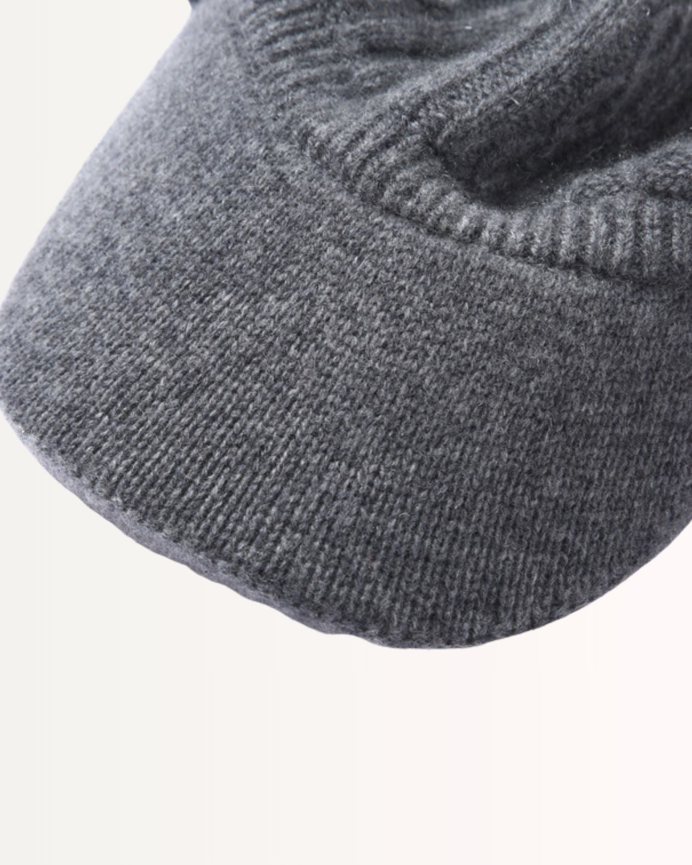 Cashmere Cap Doble Knitted Woman