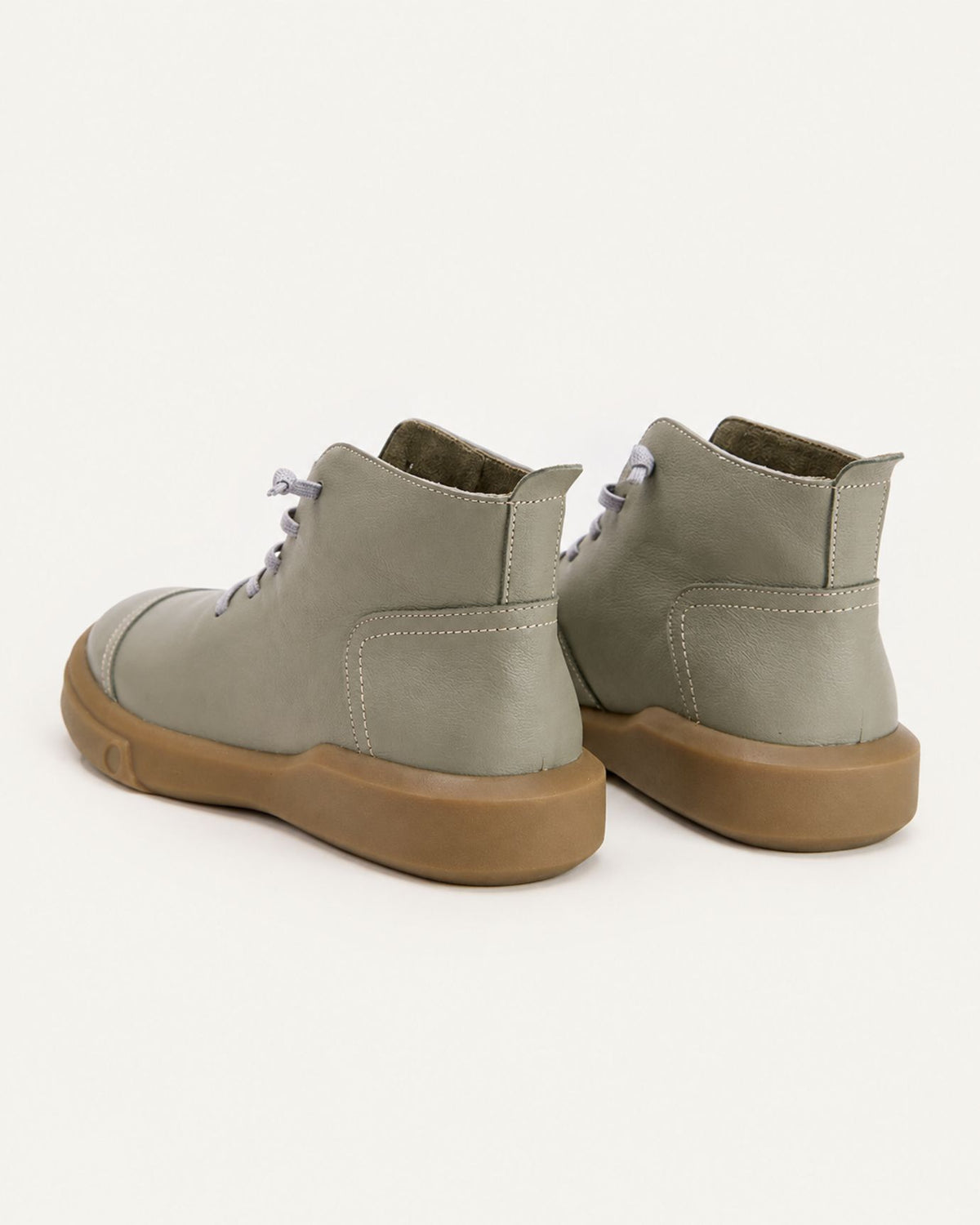 Kira Vintage Leather Sole Ankle Boots