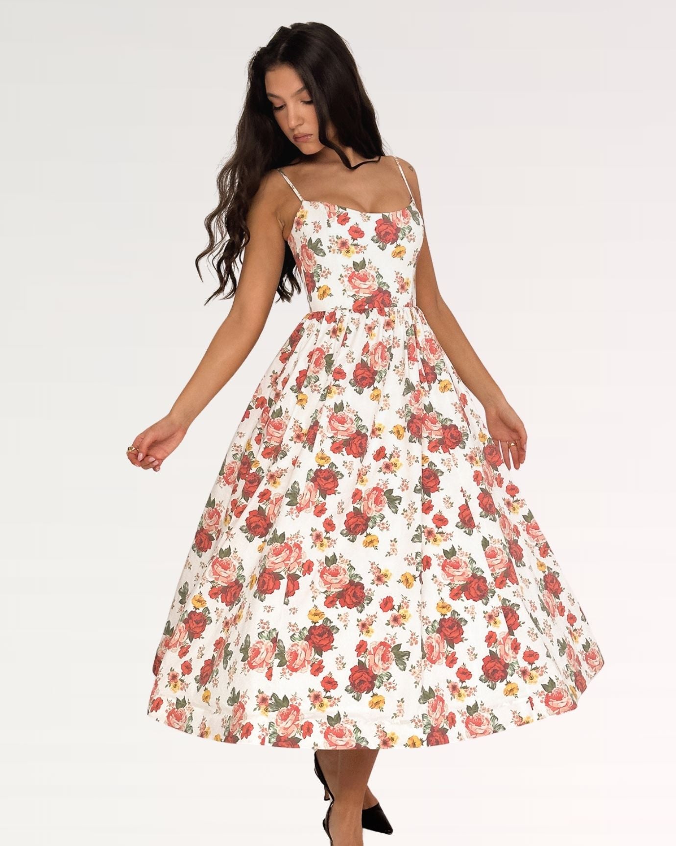 Mira Border Dress