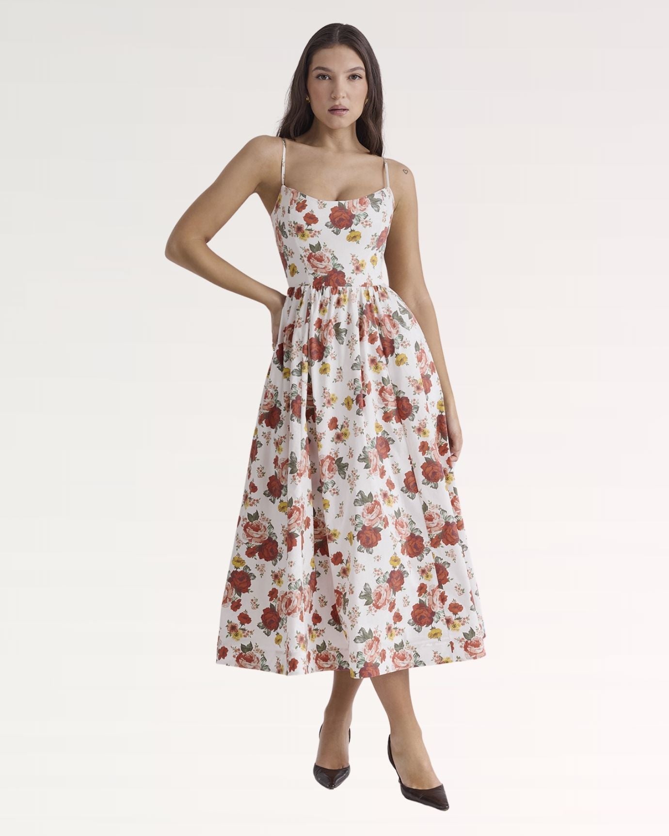 Mira Border Dress