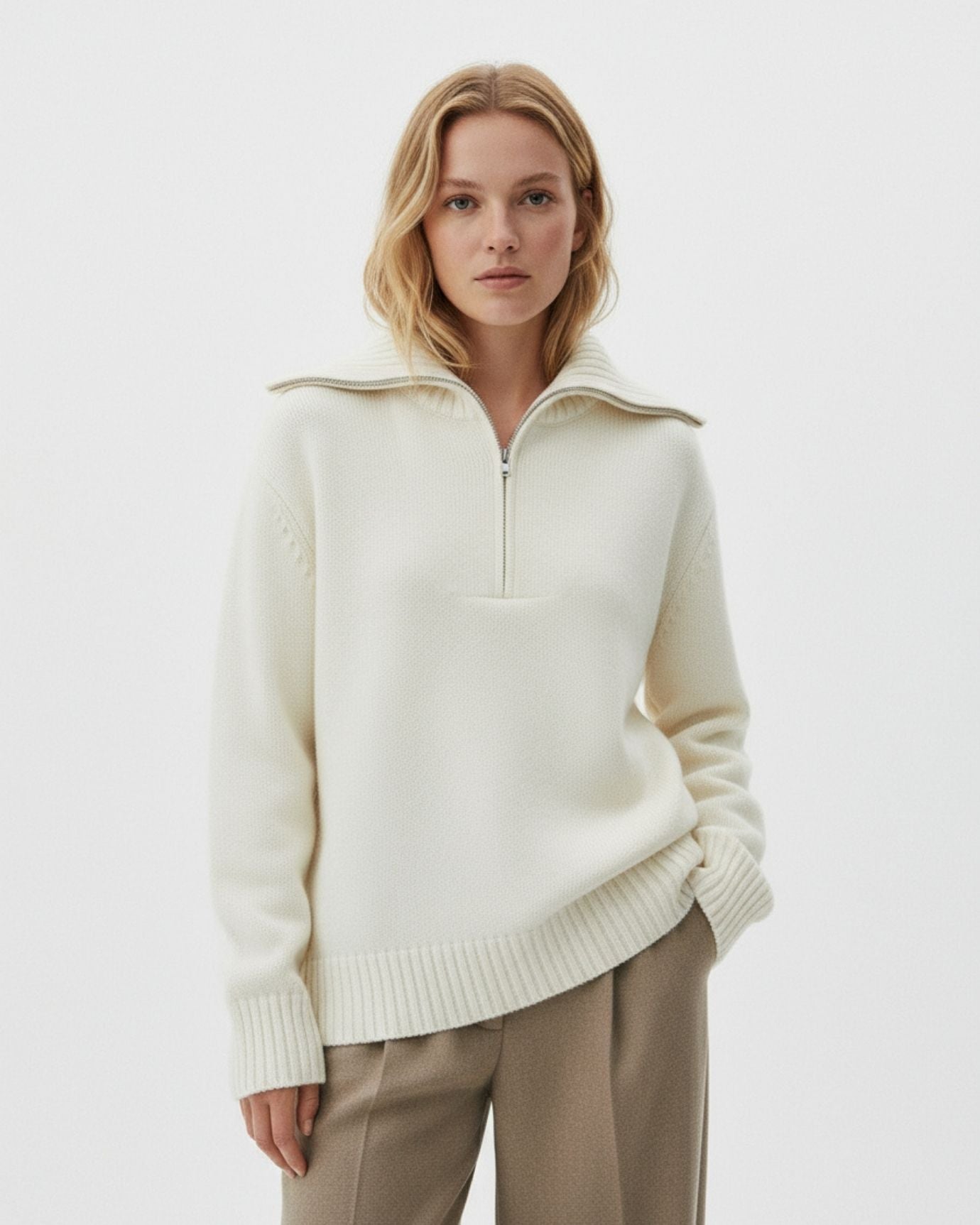 Rinna Wool Thick Sweater
