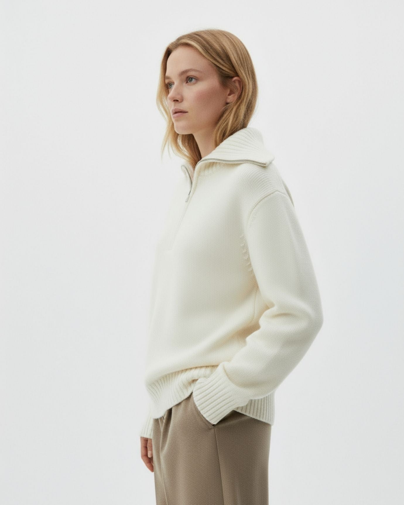 Rinna Wool Thick Sweater